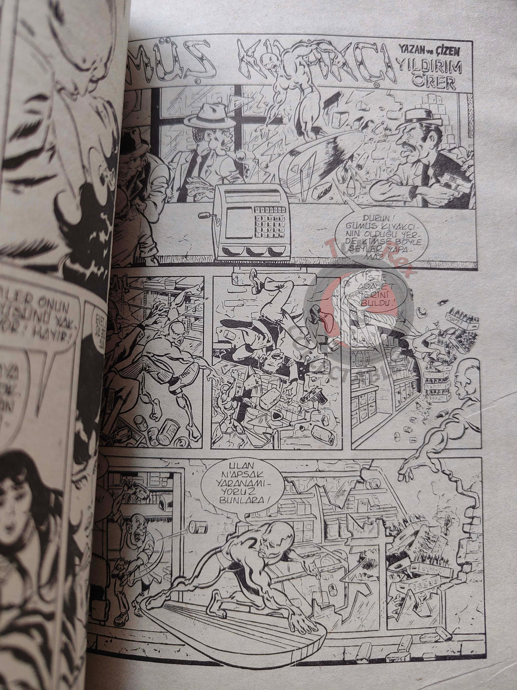 Silver Surfer #6 1987 Turkish Comic Turkey #8 #9 #10 Fantasy Masterpieces #9