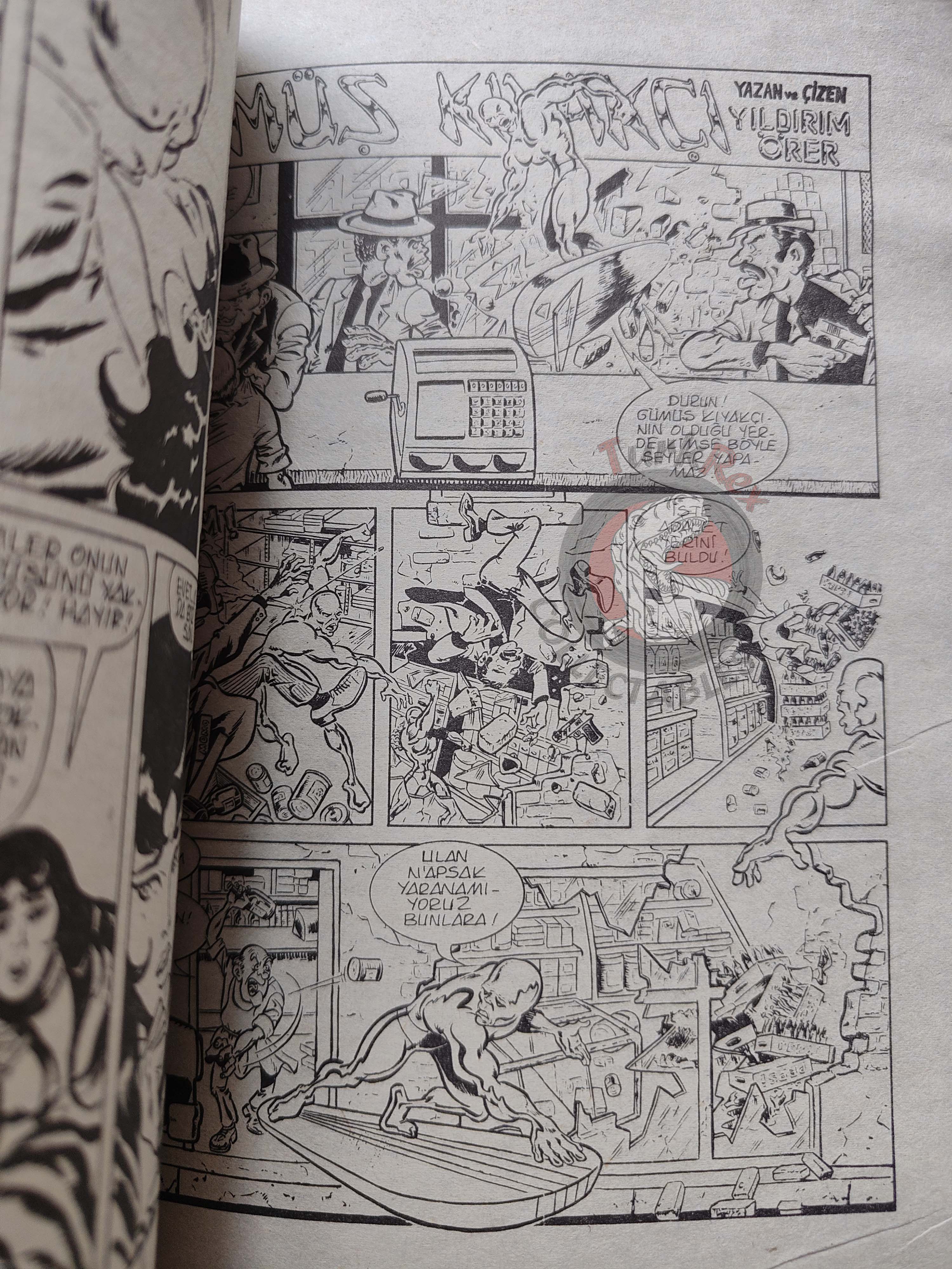 Silver Surfer #6 1987 Turkish Comic Turkey #8 #9 #10 Fantasy Masterpieces #9