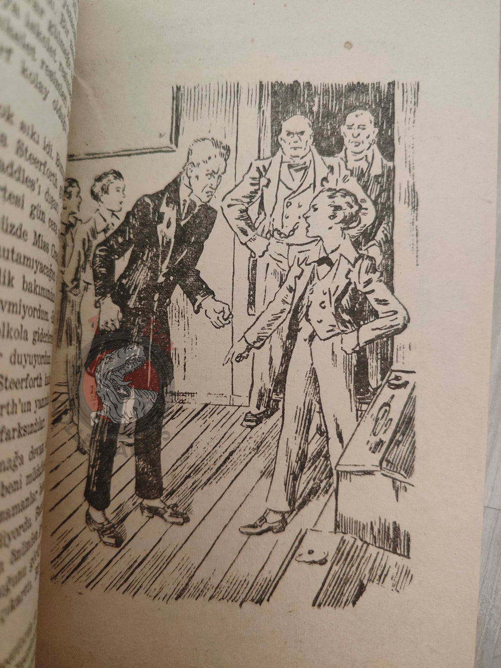 Charles Dickens –  David Copperfield 1958 Illustrated Turkish Book Turkey