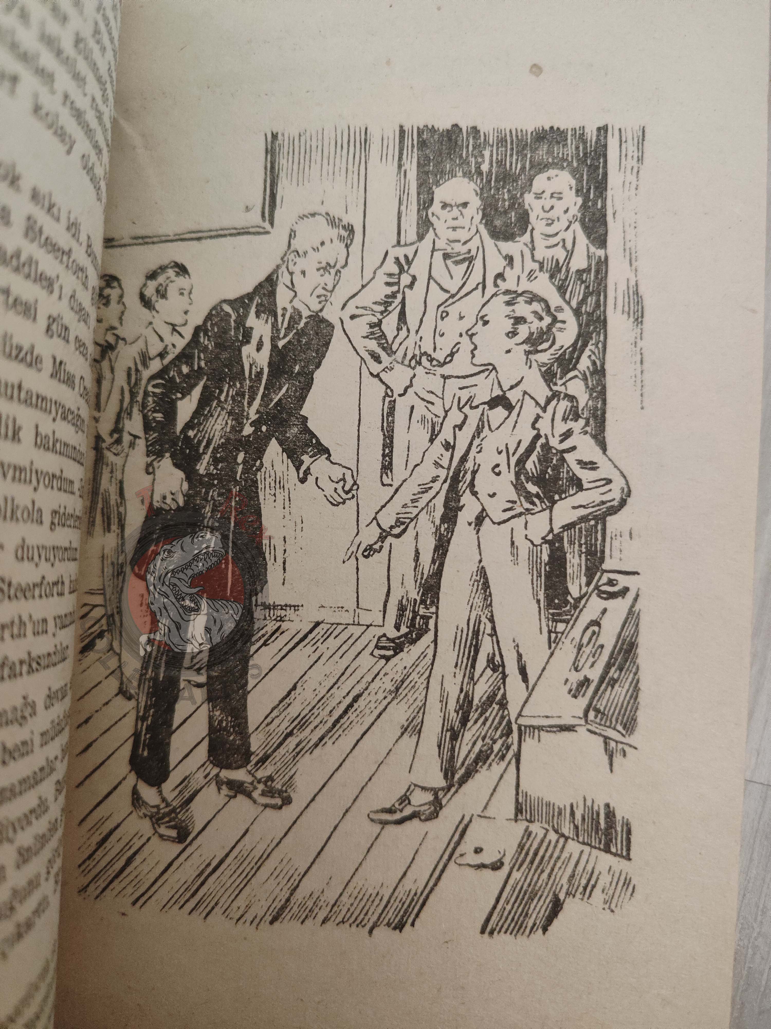 Charles Dickens –  David Copperfield 1958 Illustrated Turkish Book Turkey