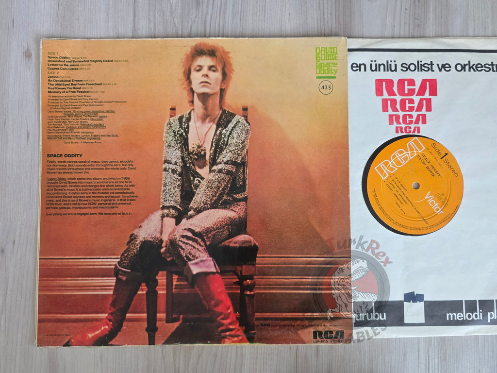 David Bowie – Space Oddity Turkish Pressing Vinyl Turkey Edition
