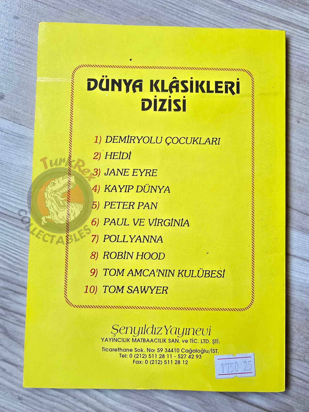 Robin Hood – Howard Pyle 1998 Turkish Book Turkey Illustrated