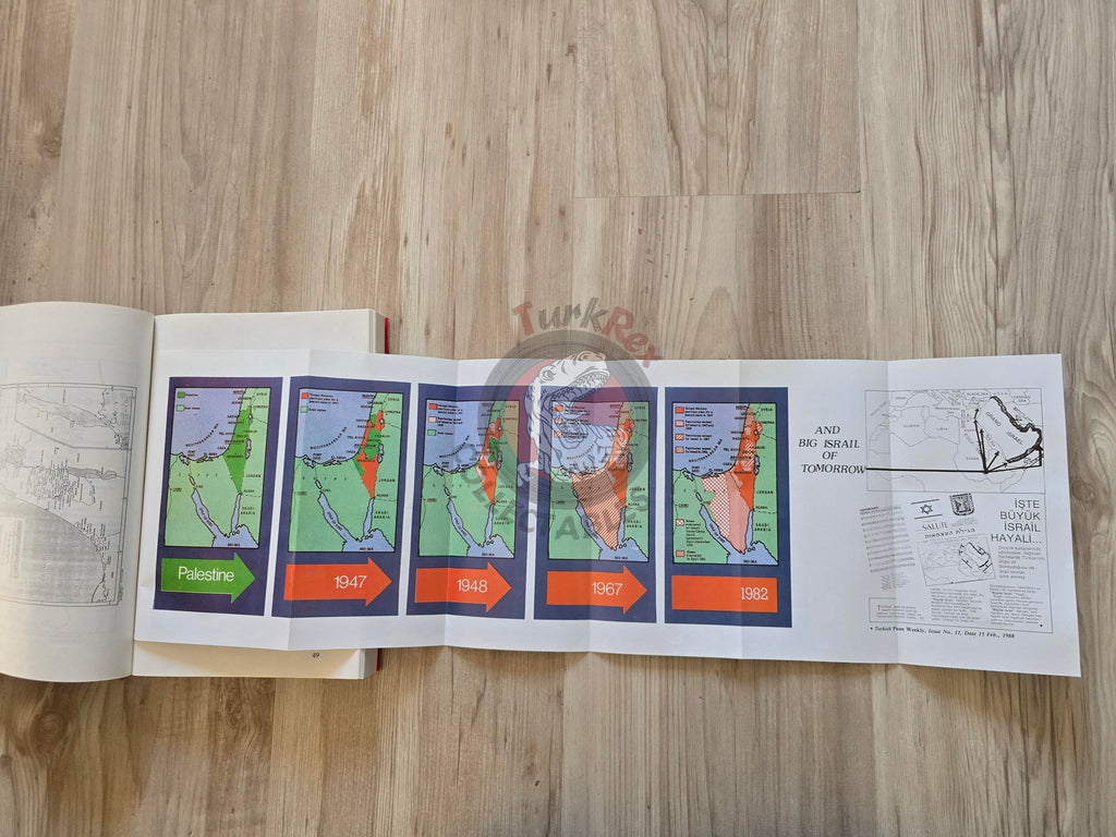 R. Halloum – Palestine Through Documents English Book Turkey with maps