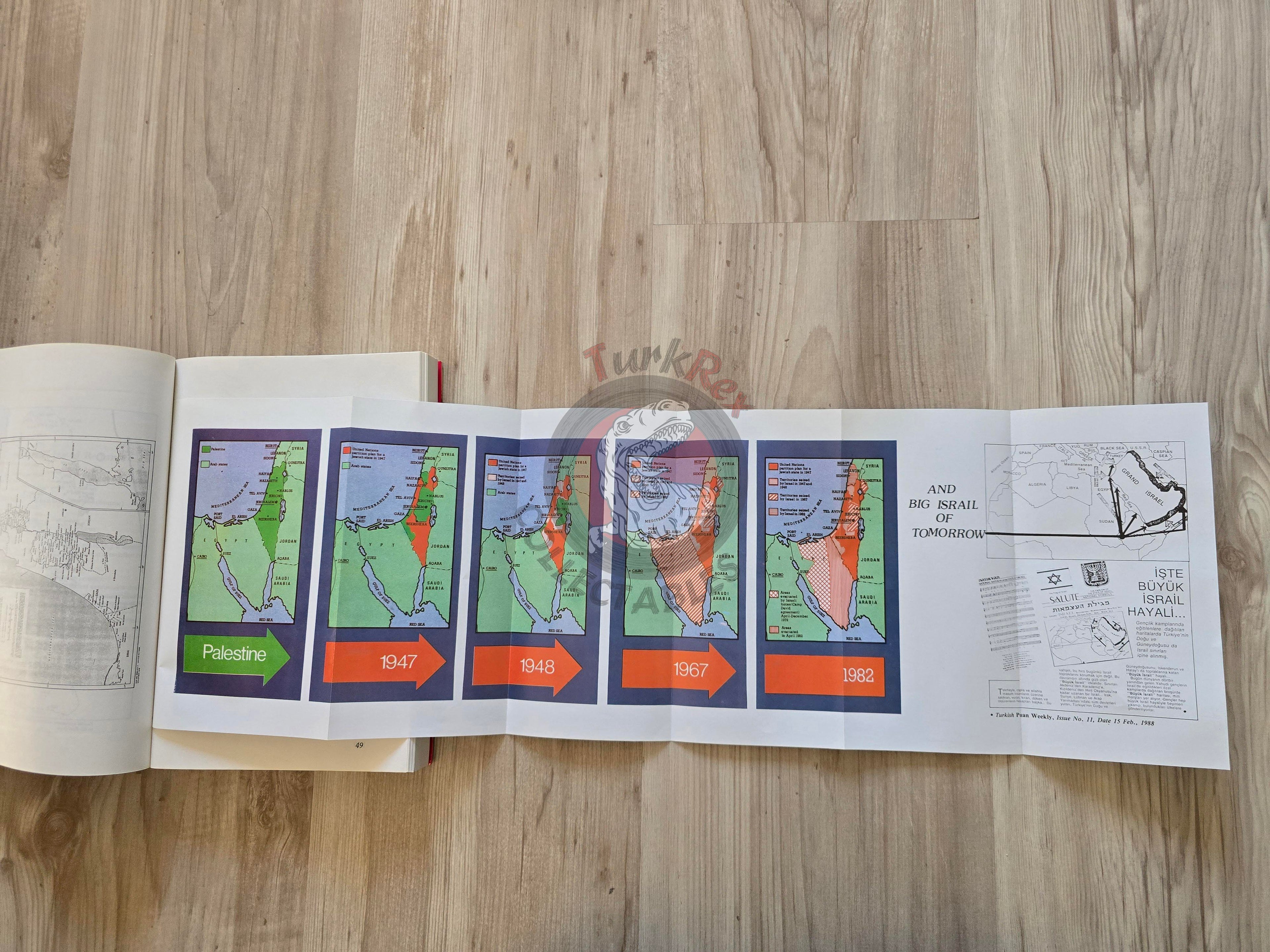 R. Halloum – Palestine Through Documents English Book Turkey with maps
