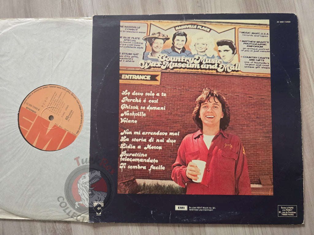Pupo – Lo Devo Solo A Te Turkish Pressing Vinyl Turkey Edition