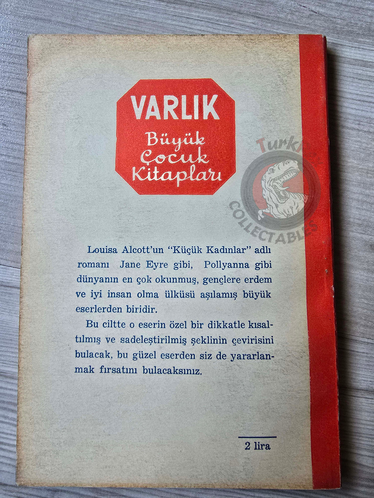 Louise M. Alcott – Little Women 1966 Turkish Book Turkey Illustrated