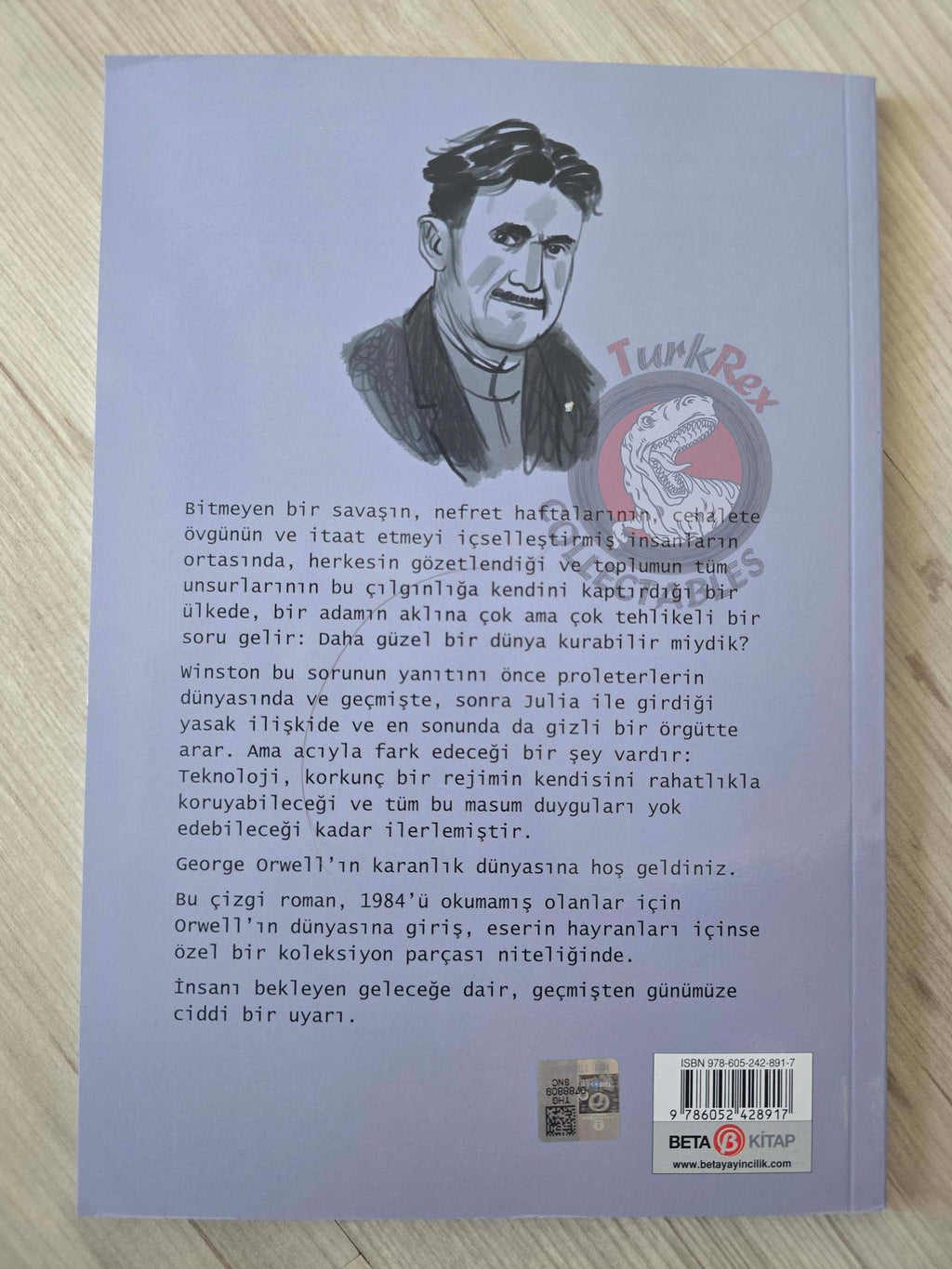 George Orwell - 1984 Turkish Comic Turkey Unique Drawings