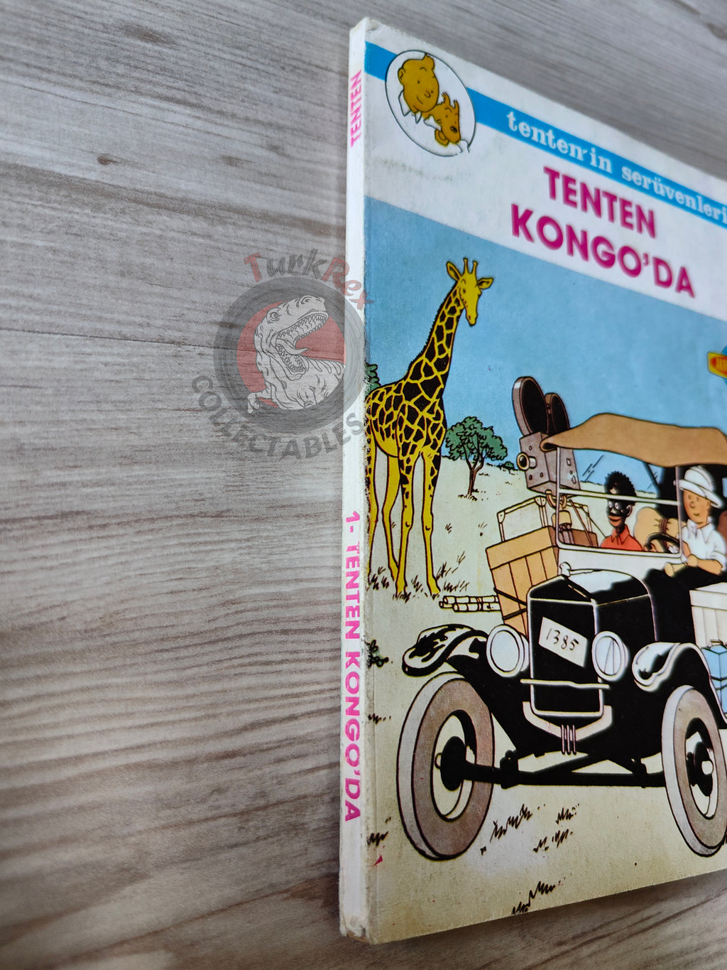 Tintin – Tintin in the Congo mid 1980s Turkish Edition Comic Turkey 2