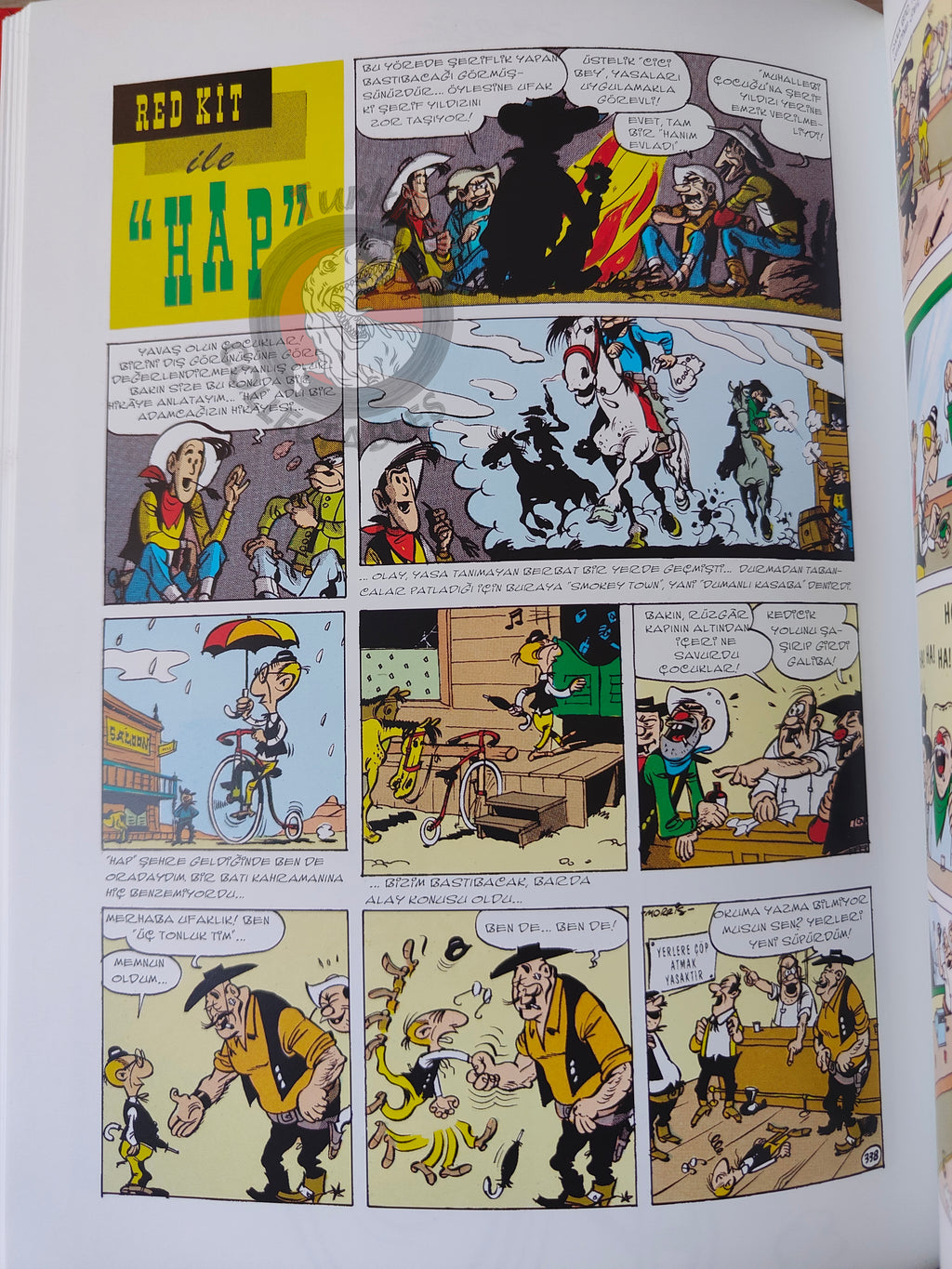 Lucky Luke – L'integrale #3 Turkish Comic Turkey L’Elixir du Docteur Doxey