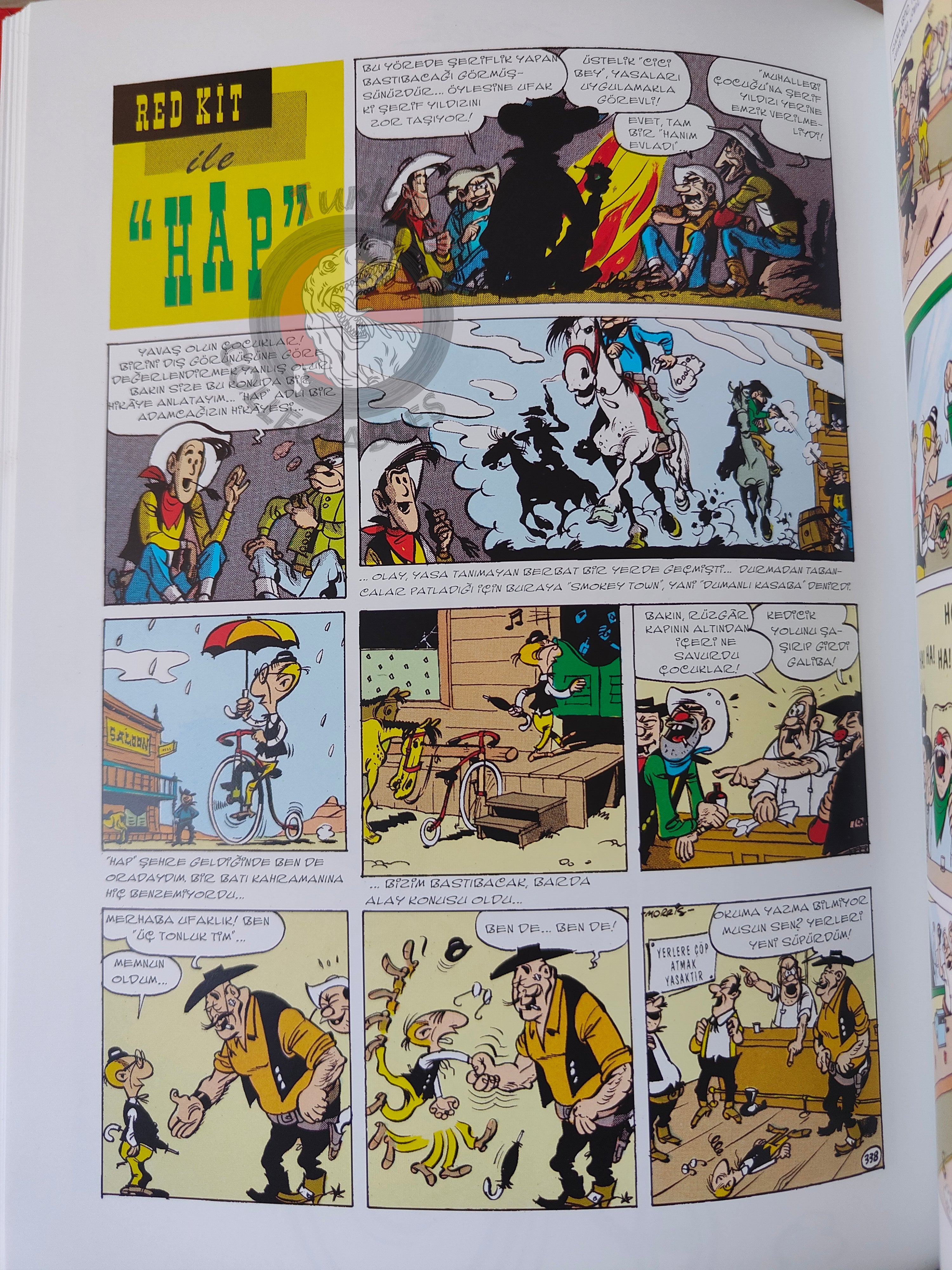 Lucky Luke – L'integrale #3 Turkish Comic Turkey L’Elixir du Docteur Doxey