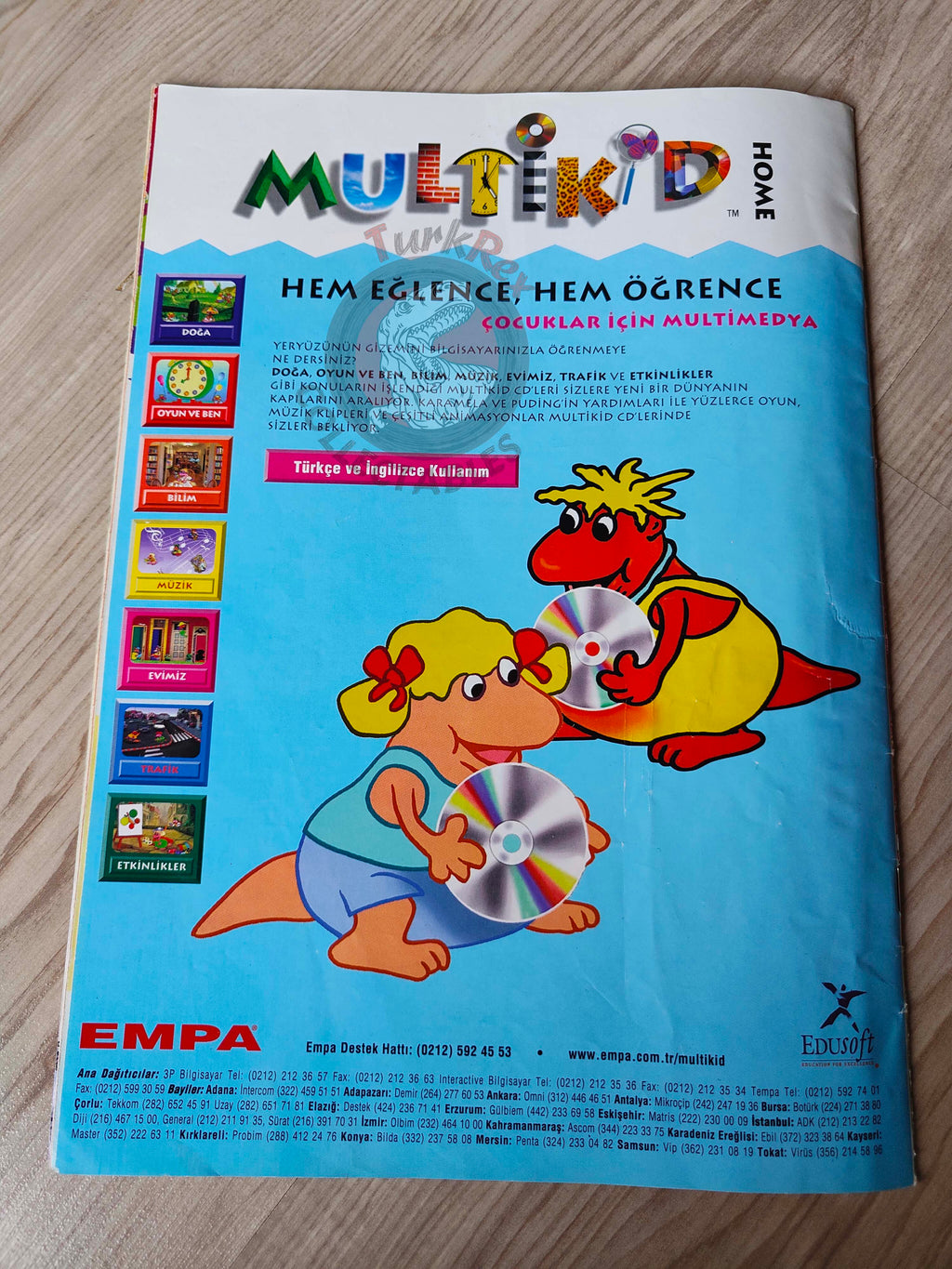 Casper the Friendly Ghost Magazine – Issue #29 1998 Turkish Comic Turkey
