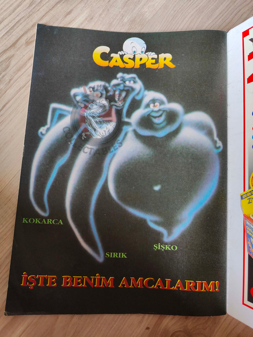 Casper the Friendly Ghost Magazine – Issue #18 1997 Turkish Comic Turkey