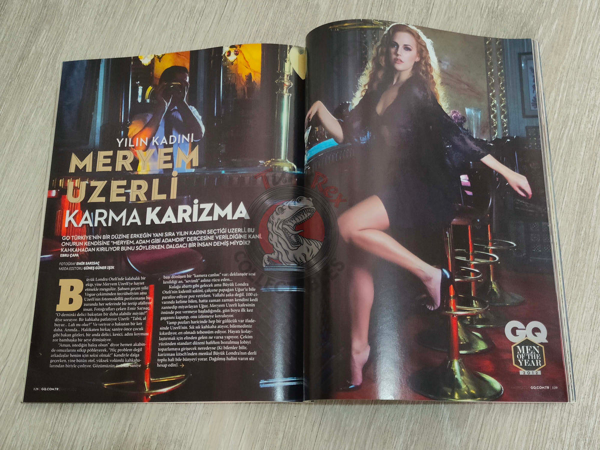 GQ 2012 Burak Özçivit Men of the Year Turkish Mag Turkey Michael C. Hall Meryem Uzerli
