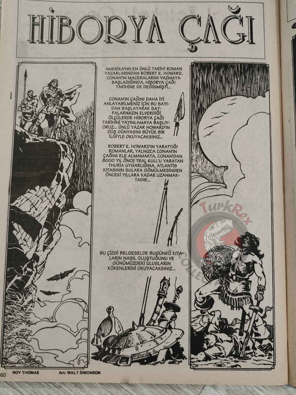 Conan #10 The Savage Sword of Conan #17 #18 Turkish Comic Turkey