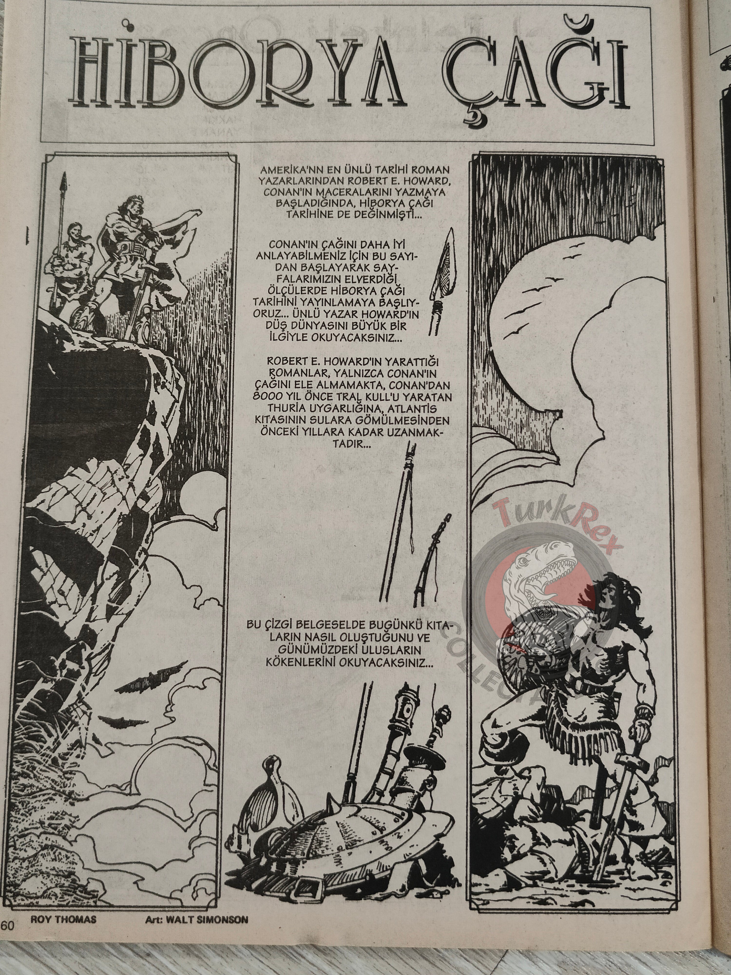Conan #10 The Savage Sword of Conan #17 #18 Turkish Comic Turkey