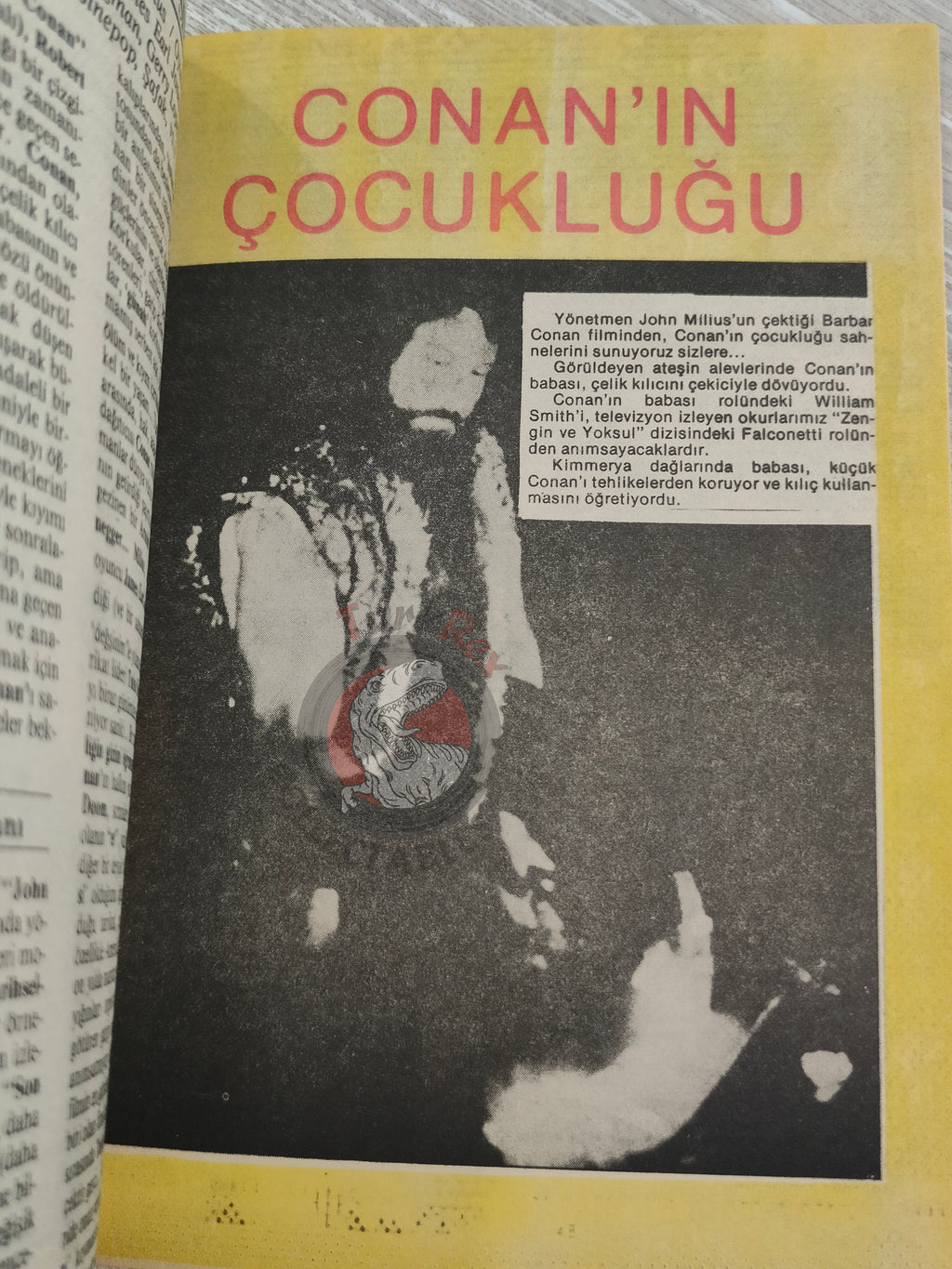 Conan Renkli #6 Turkish Comic Turkey The Savage Sword of #19 CTB #120 Movie
