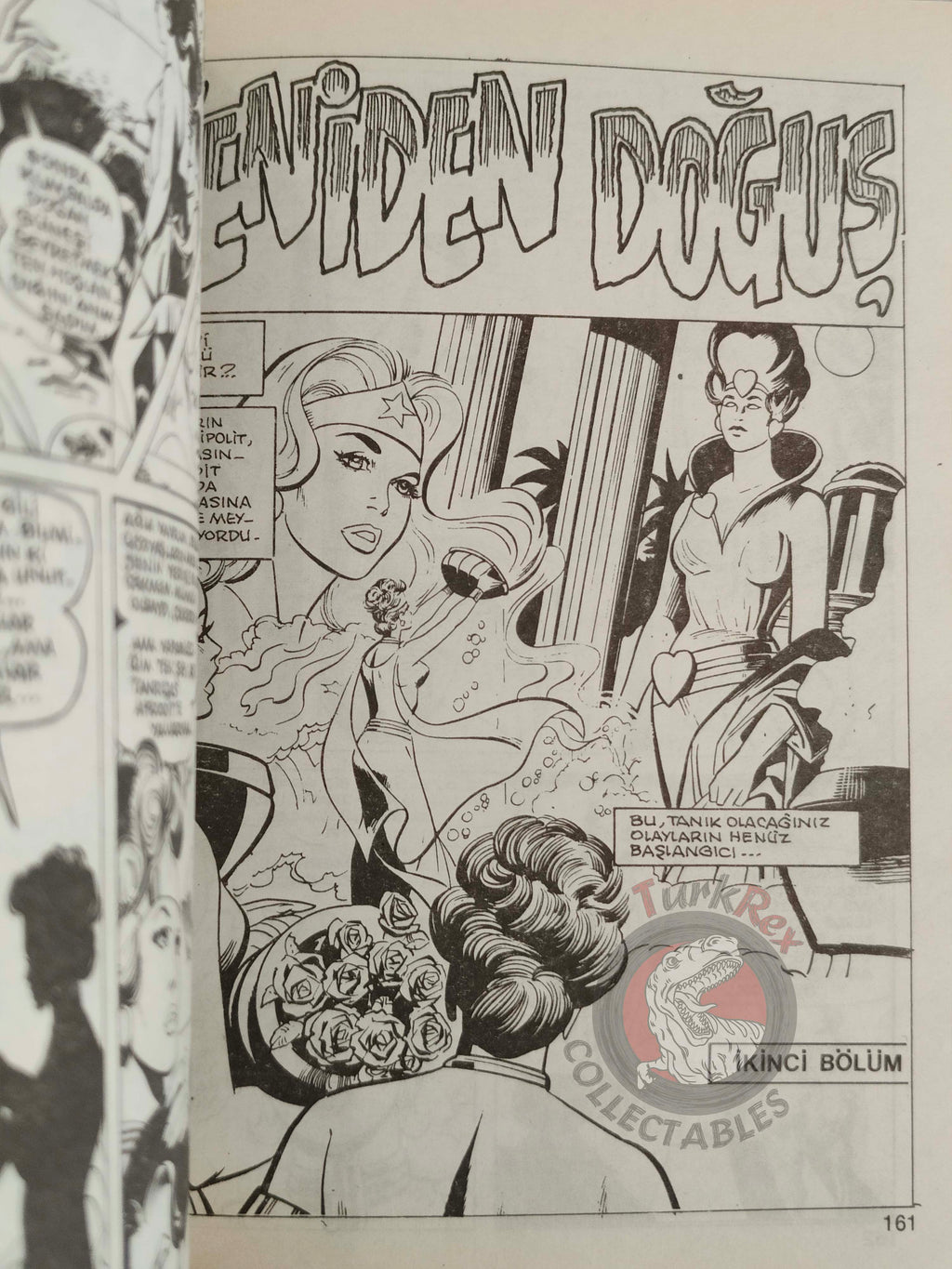 Superman Vol #19 1990 Turkish Comic Turkey Wonder Woman #270  DC Comics Presents #68