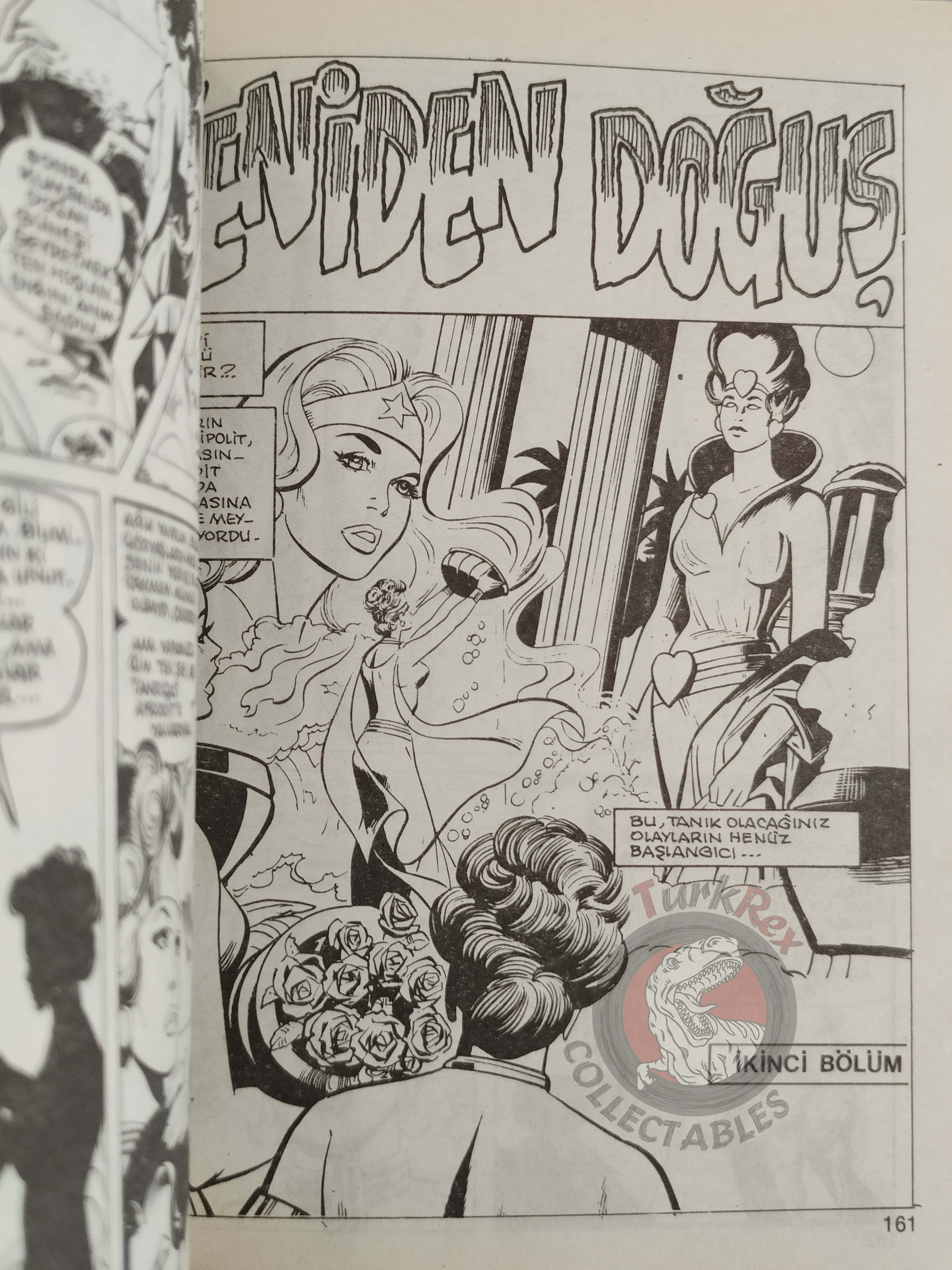 Superman Vol #19 1990 Turkish Comic Turkey Wonder Woman #270  DC Comics Presents #68