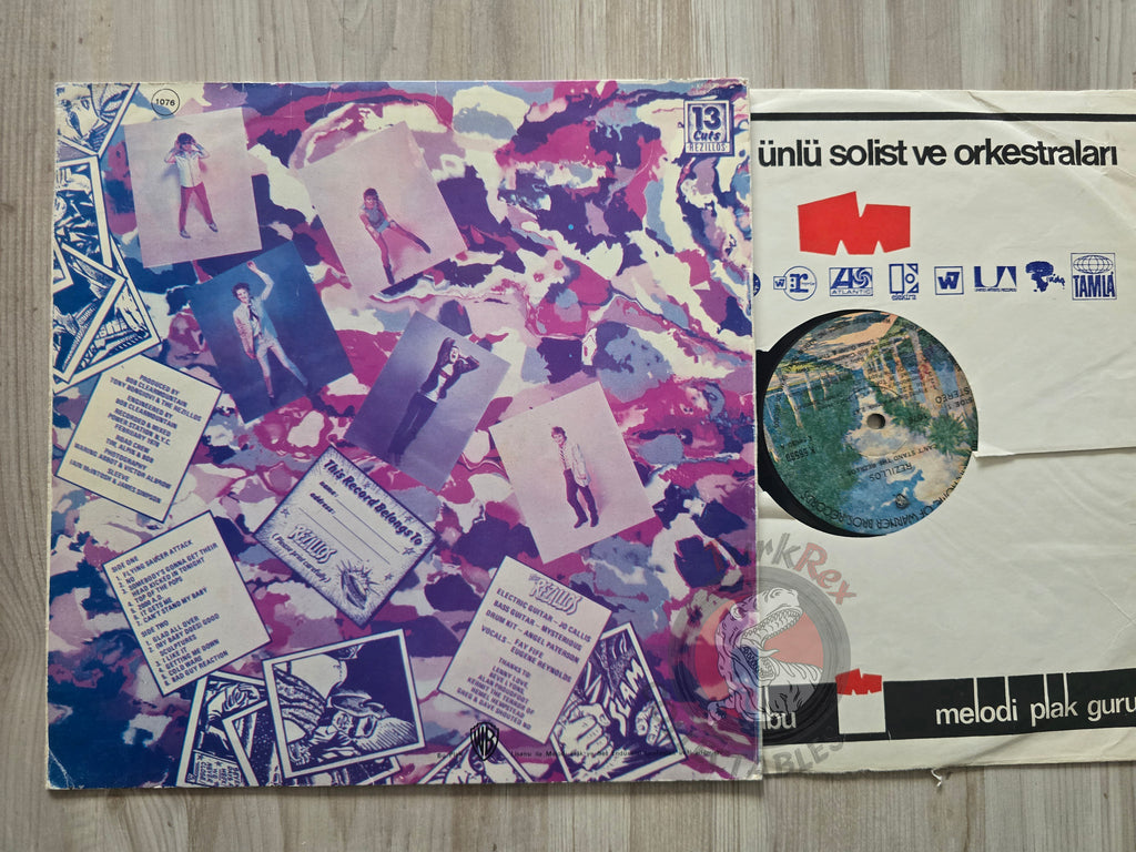 The Rezillos – Can't Stand The Rezillos Turkish Pressing Vinyl Turkey Edition