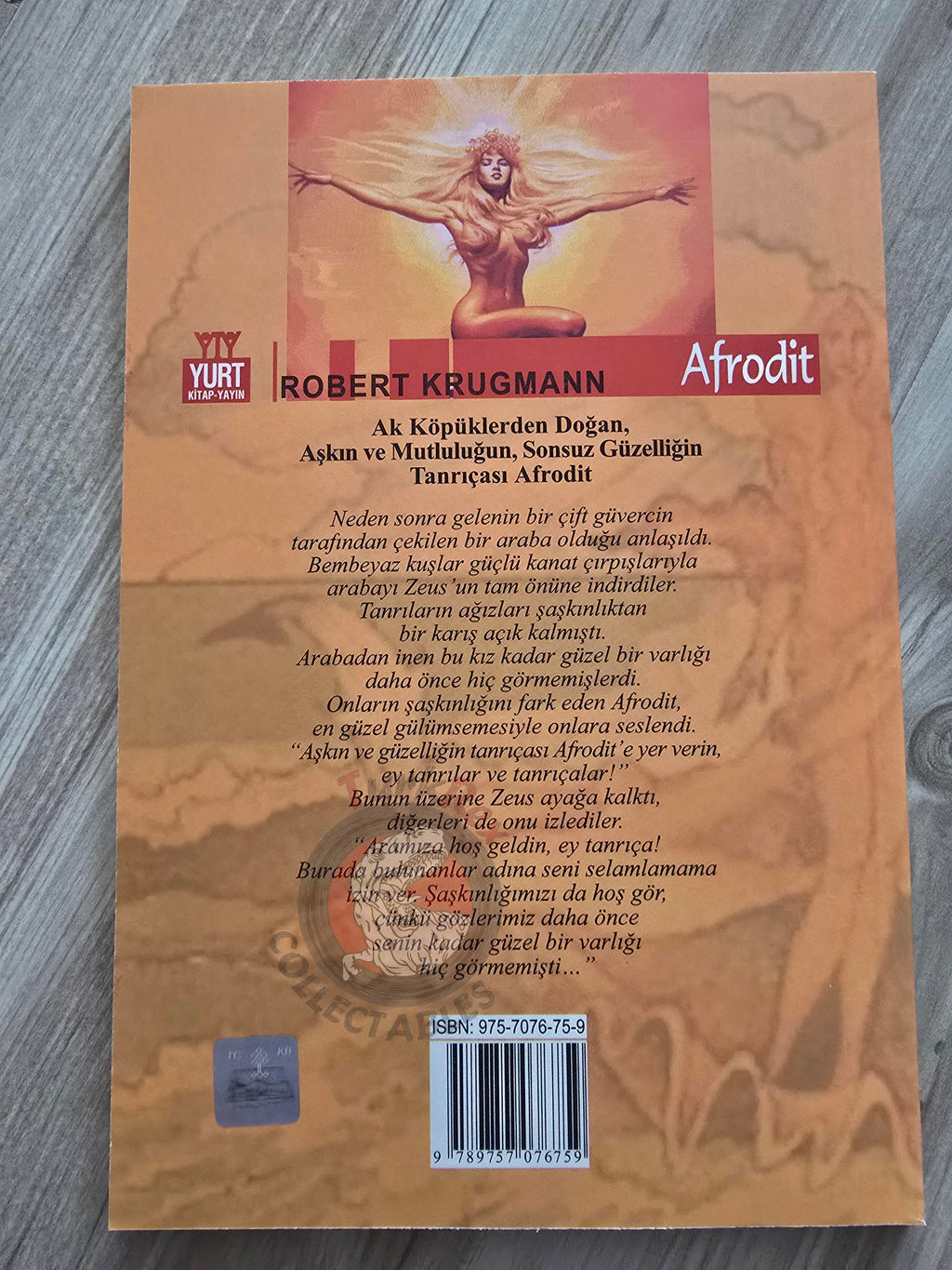 Aphrodite – Robert Krugmann 2003 Turkish Book Turkey Illustrated by Turkish Artist