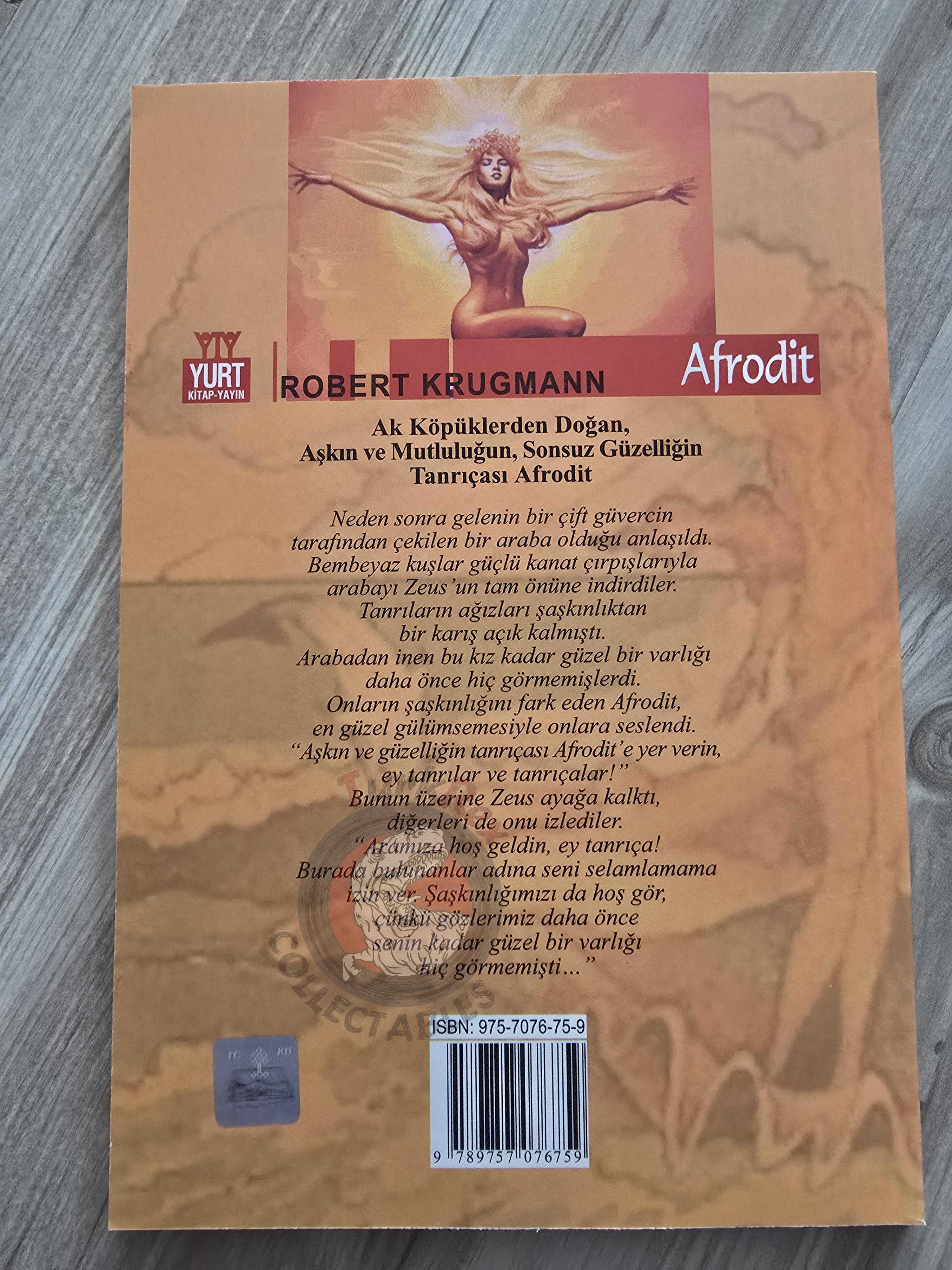 Aphrodite – Robert Krugmann 2003 Turkish Book Turkey Illustrated by Turkish Artist
