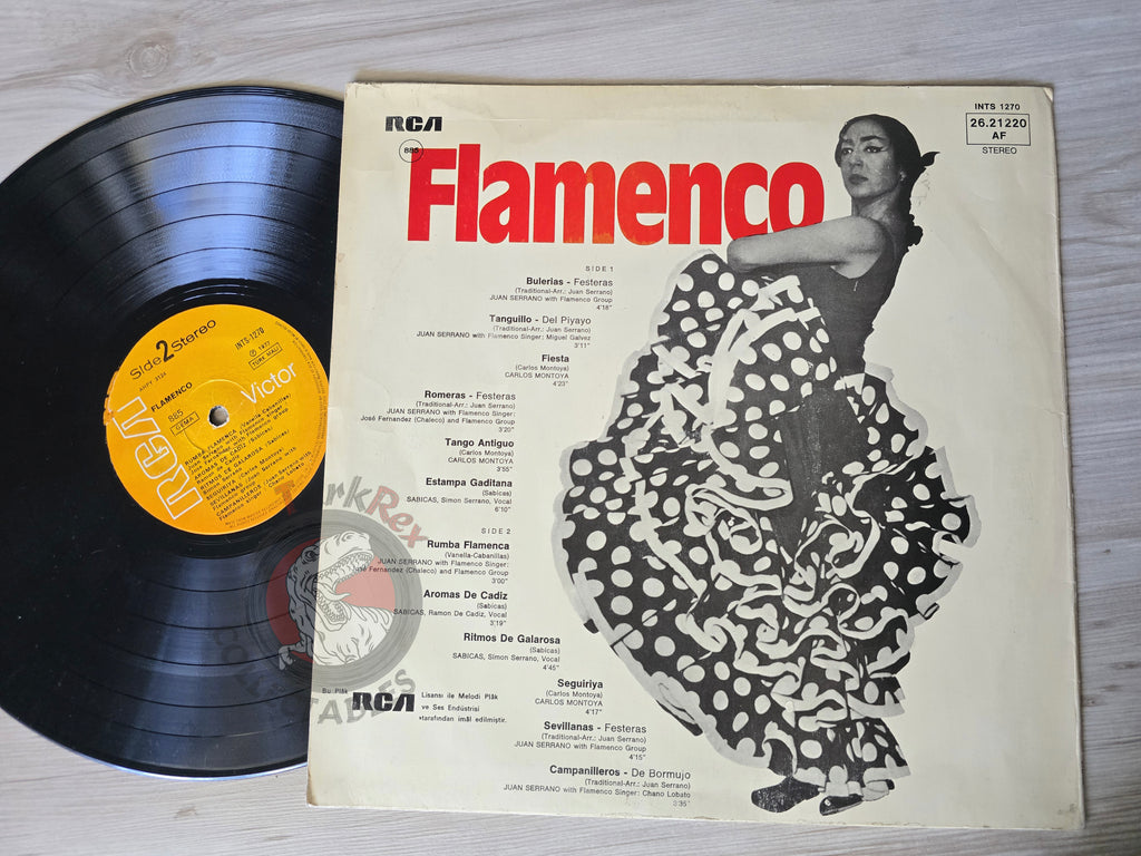 Various – Flamenco Dancing Turkish Pressing Vinyl Turkey Edition