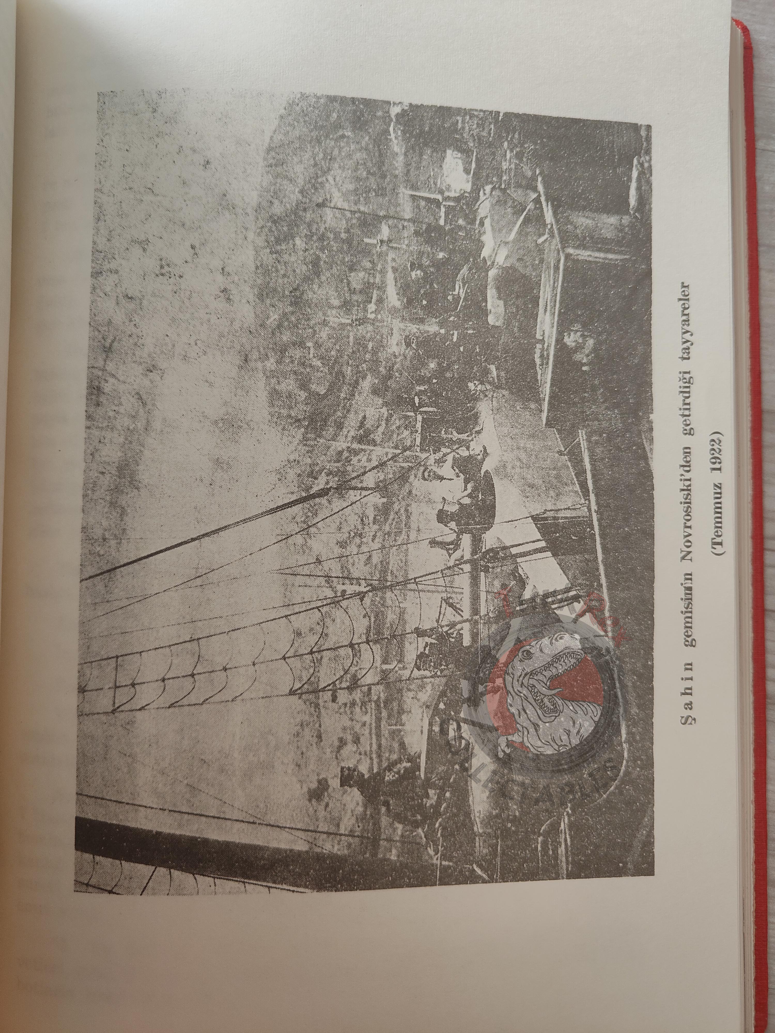 Turkish War of Independence Naval Front and Aviation Operations 1964 Book Military Ottoman Empire Maps