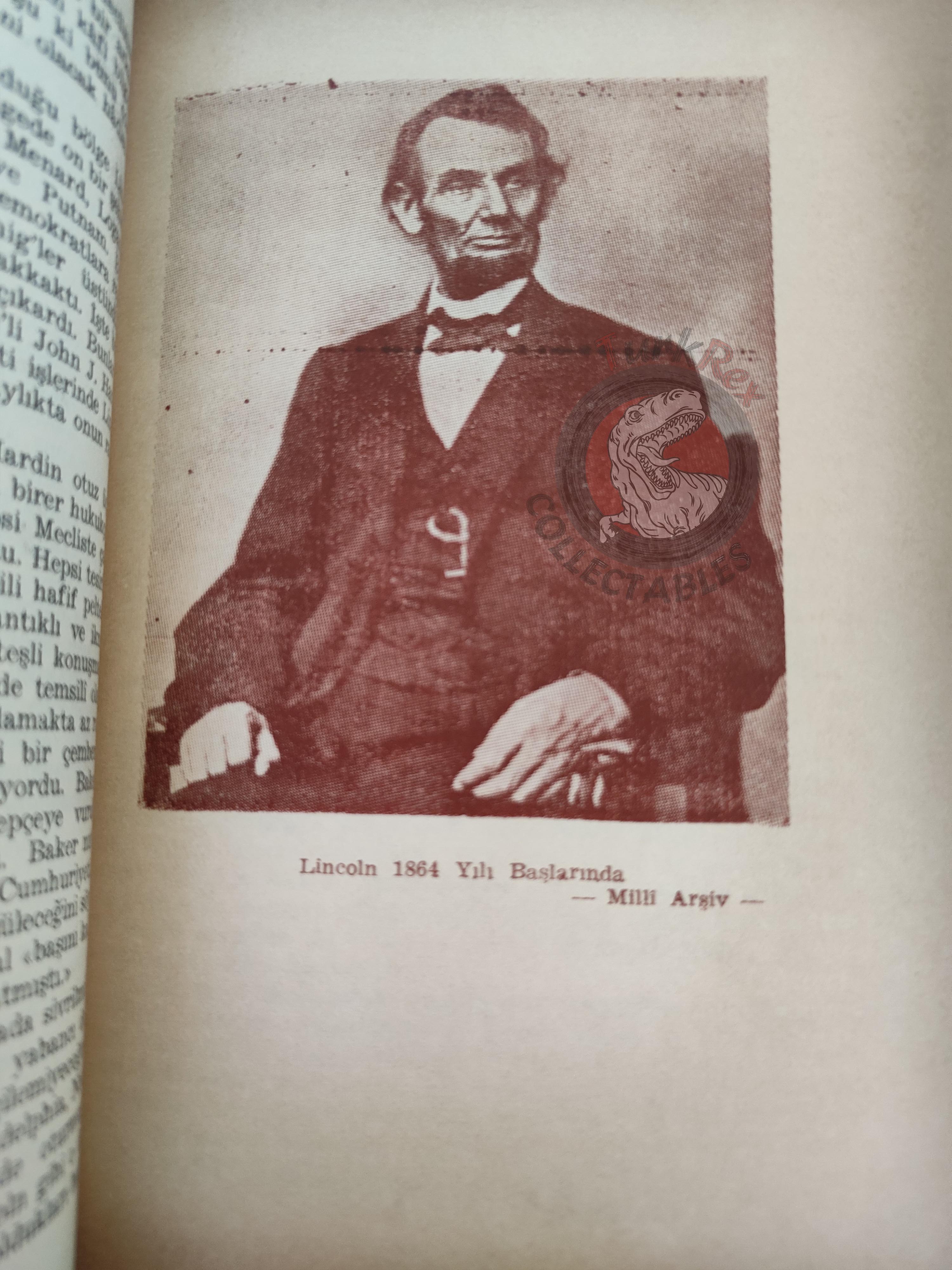 Benjamin P. Thomas – Abraham Lincoln 1952 1st Turkish Book Turkey