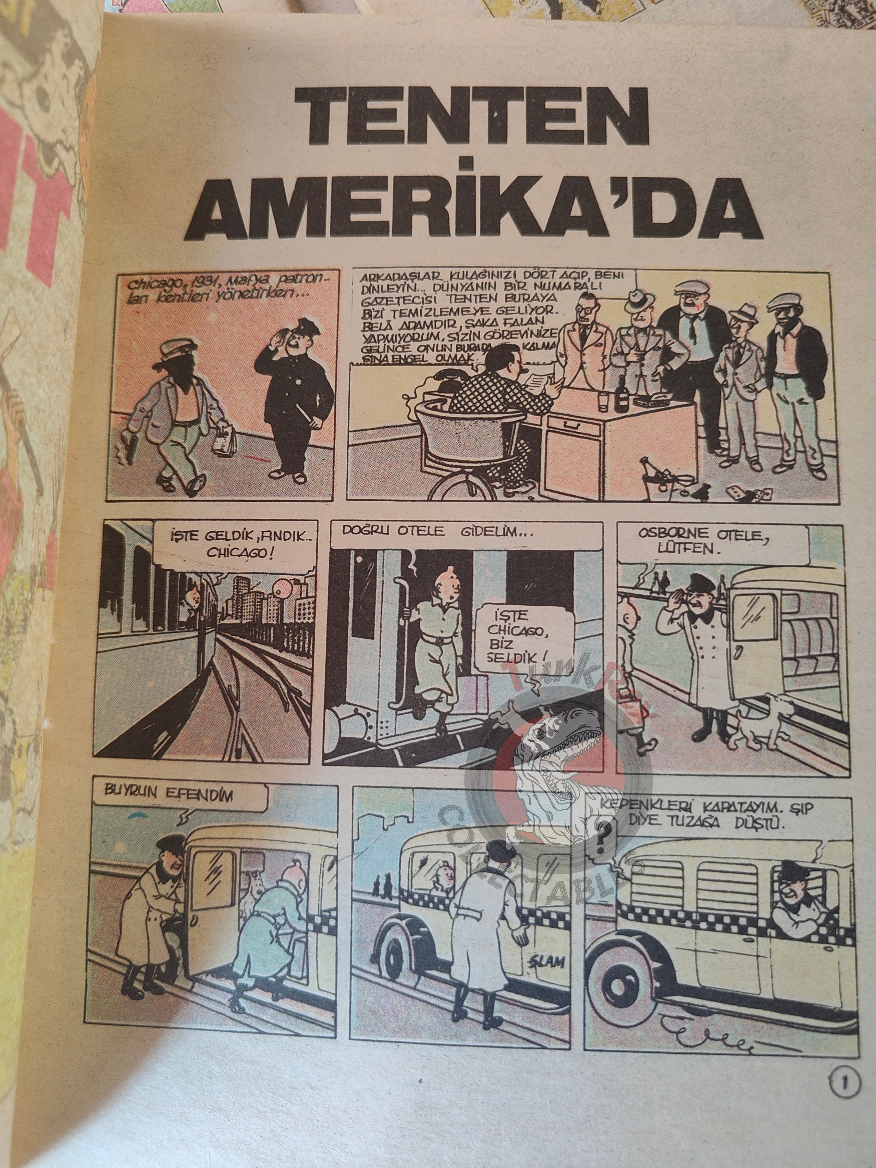Tintin – Lot of 23 Complete Set 1989 Turkish Edition Comic Turkey