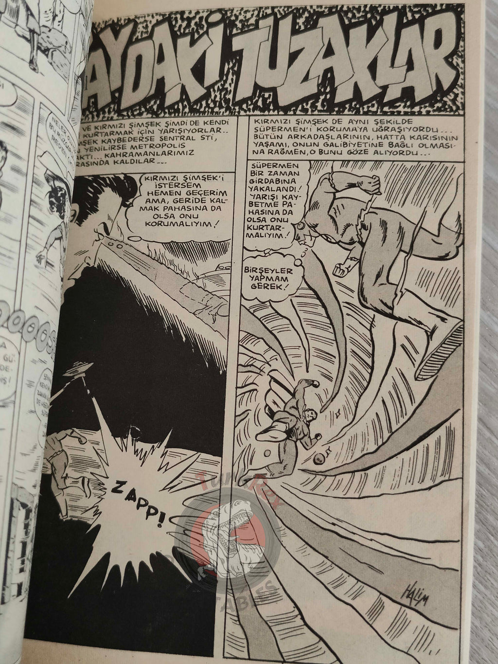 Superman Vol #5 1989 Turkish Comic Turkey Adventure Comics #475 Aquaman Flash