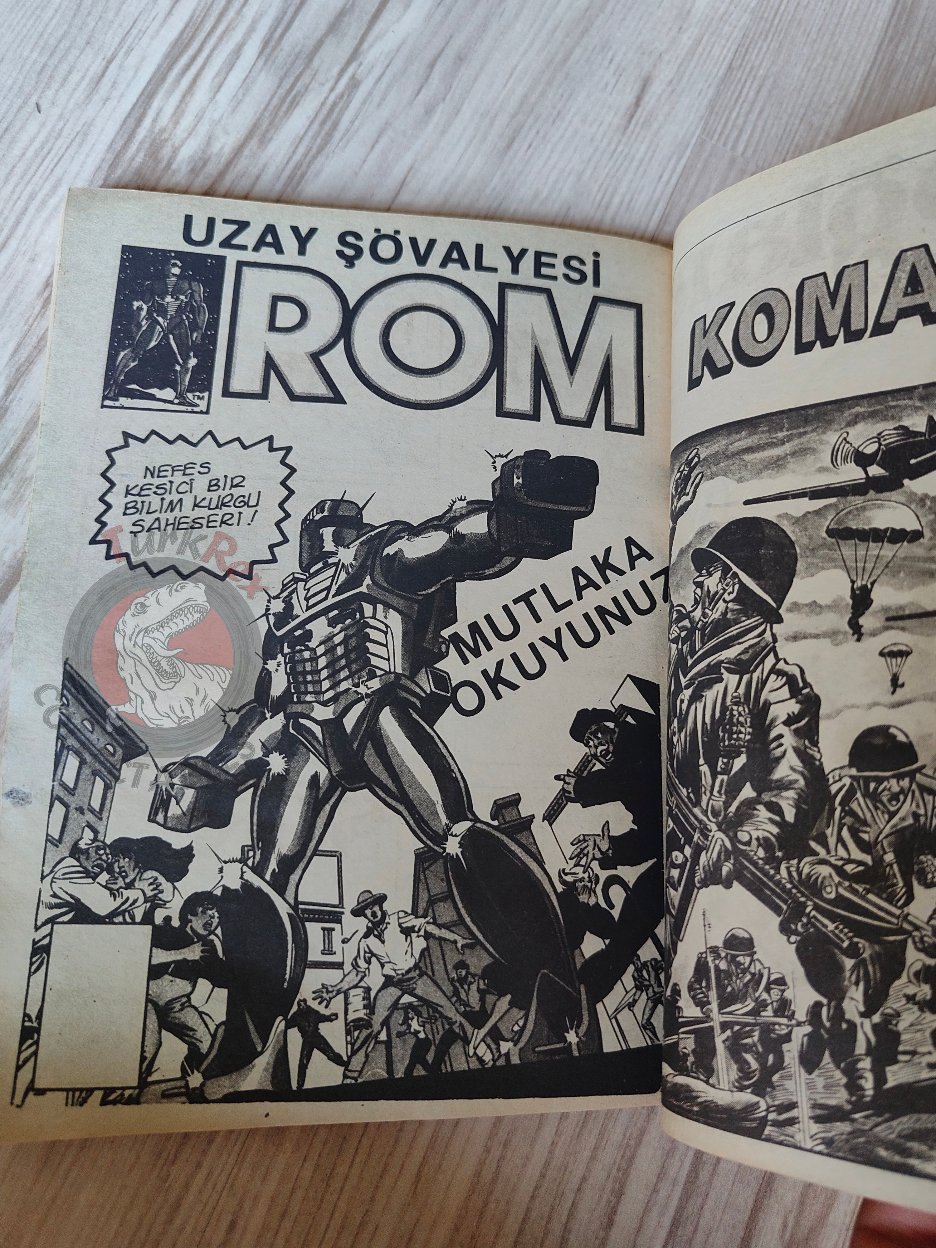 Tintin – The Shooting Star mid 1980s Turkish Edition Comic Turkey 1