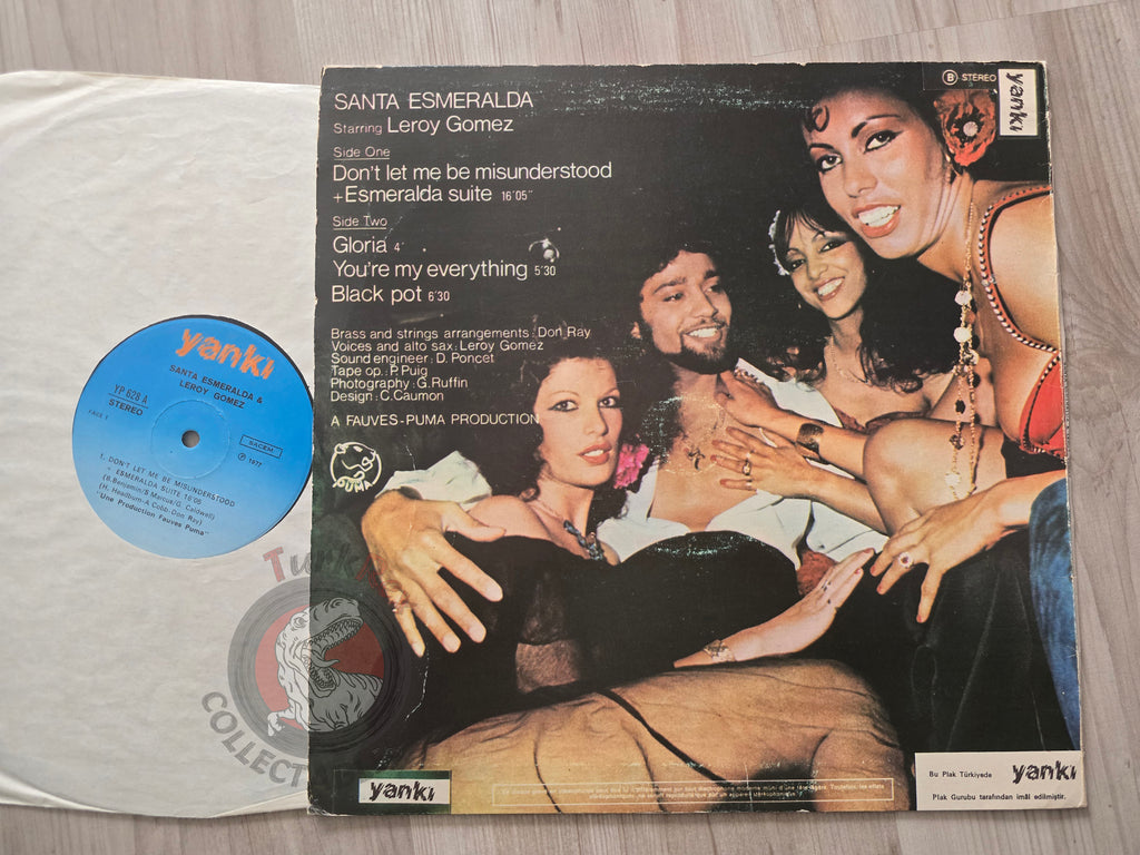 Santa Esmeralda Starring Leroy Gomez – Don't Let Me Be Misunderstood Turkish Pressing Vinyl Turkey Edition