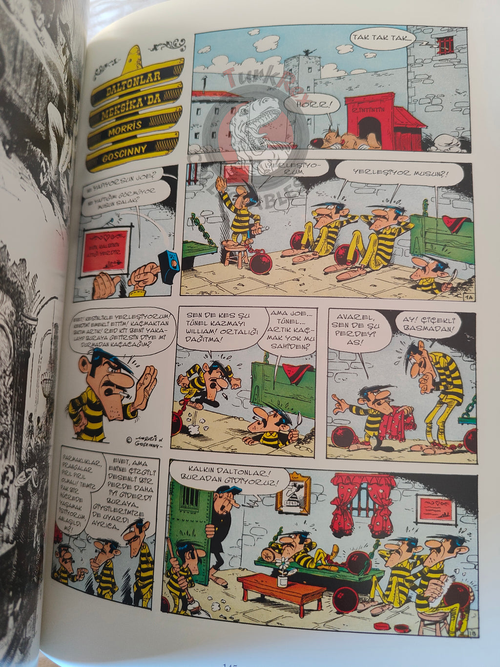 Lucky Luke – L'integrale #10 Turkish Comic Turkey L’escorte