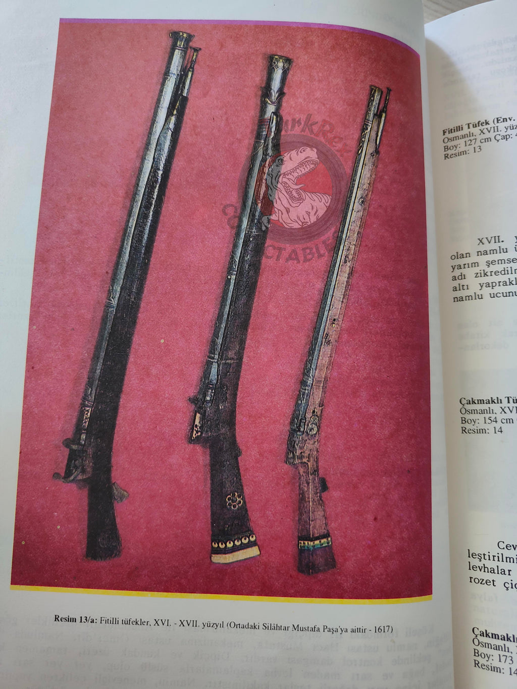Ottoman Muskets, Pistols and Equipments 1993 Turkish Book Military Ottoman Empire