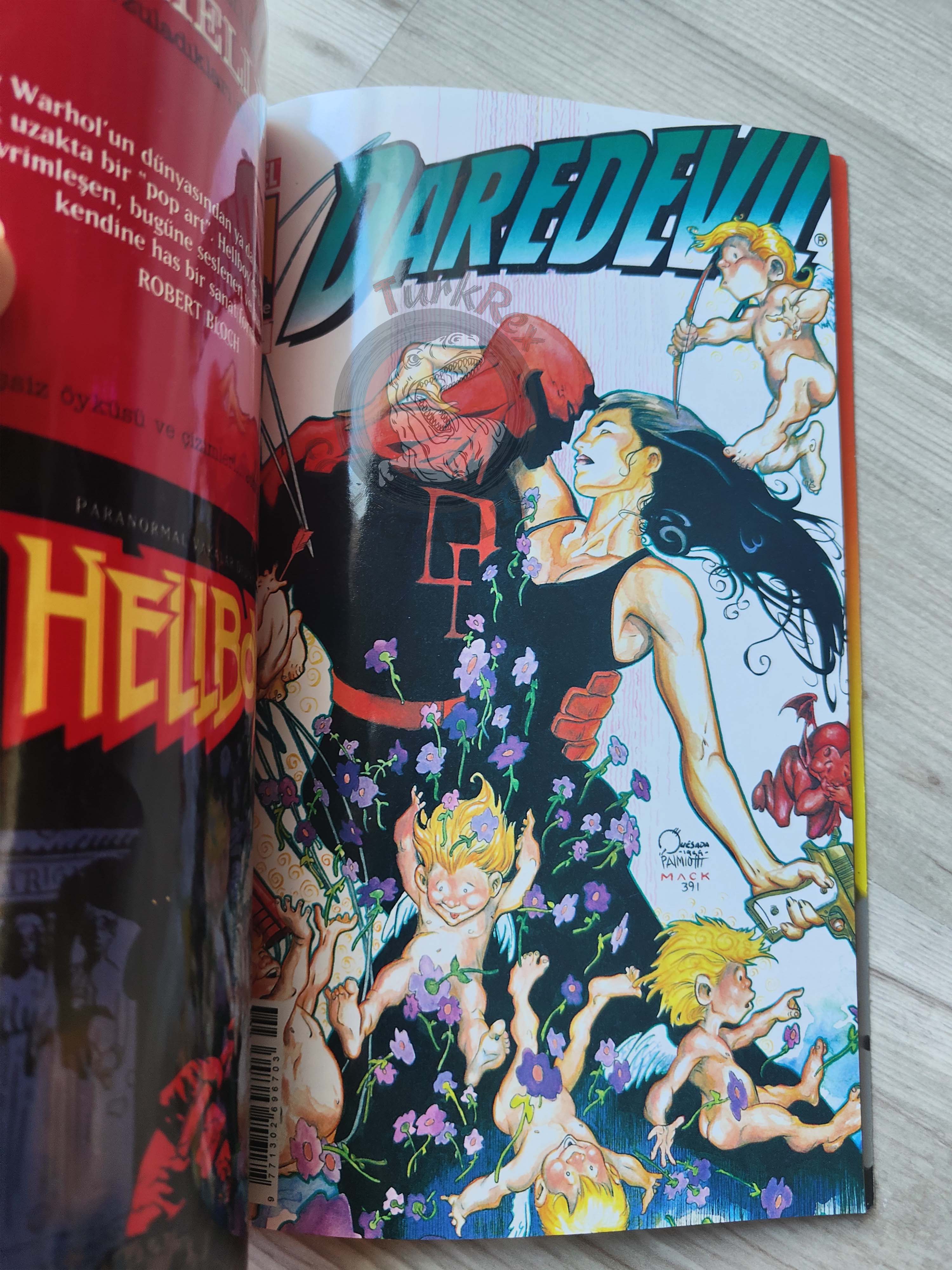Daredevil Volume #2 Turkish Comic Turkey Marvel Knights #7–12 Spiderman