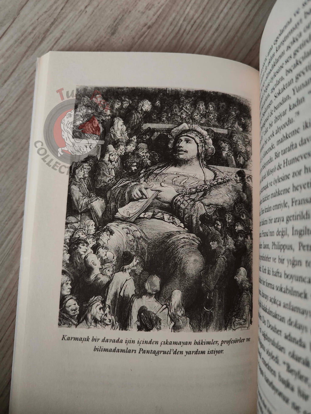 François Rabelais – Pantagruel 2012 Turkish Book Turkey Illustrated Gustave Dore