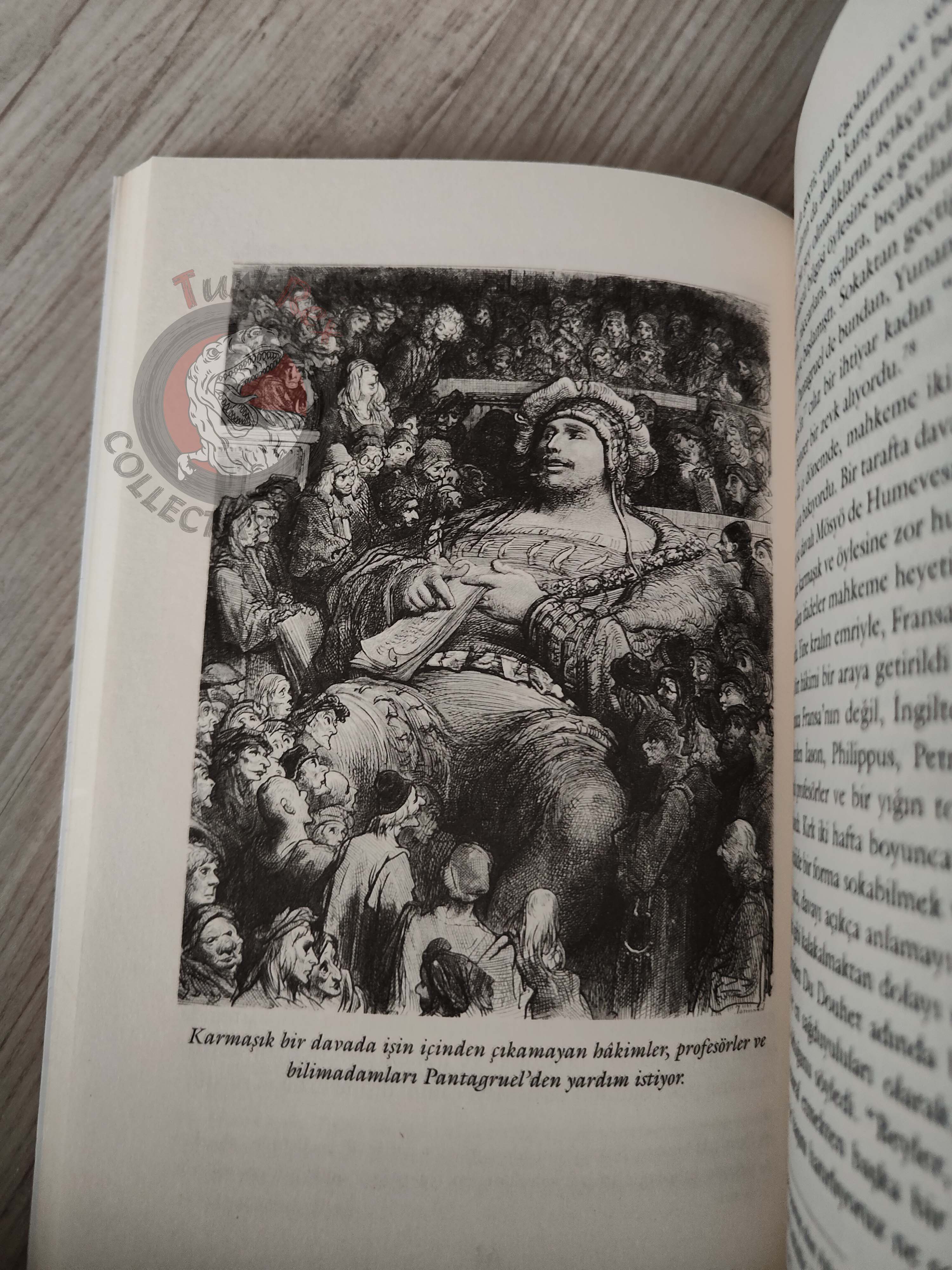 François Rabelais – Pantagruel 2012 Turkish Book Turkey Illustrated Gustave Dore