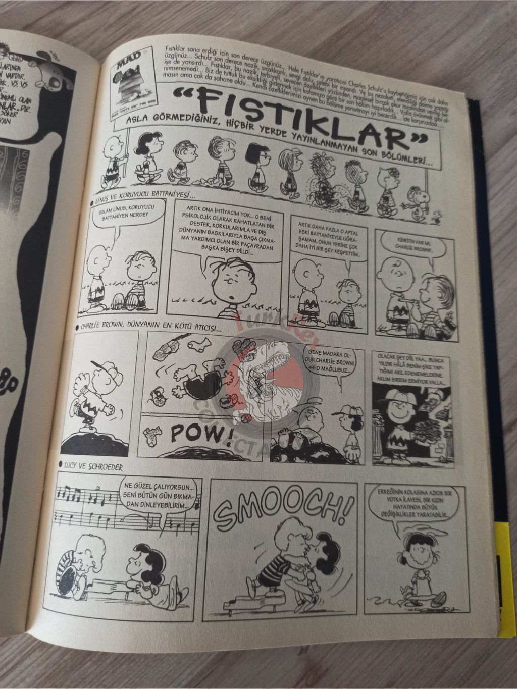 Mad Magazine #1 2000 Turkish Comic Turkey Peanuts Don Martin