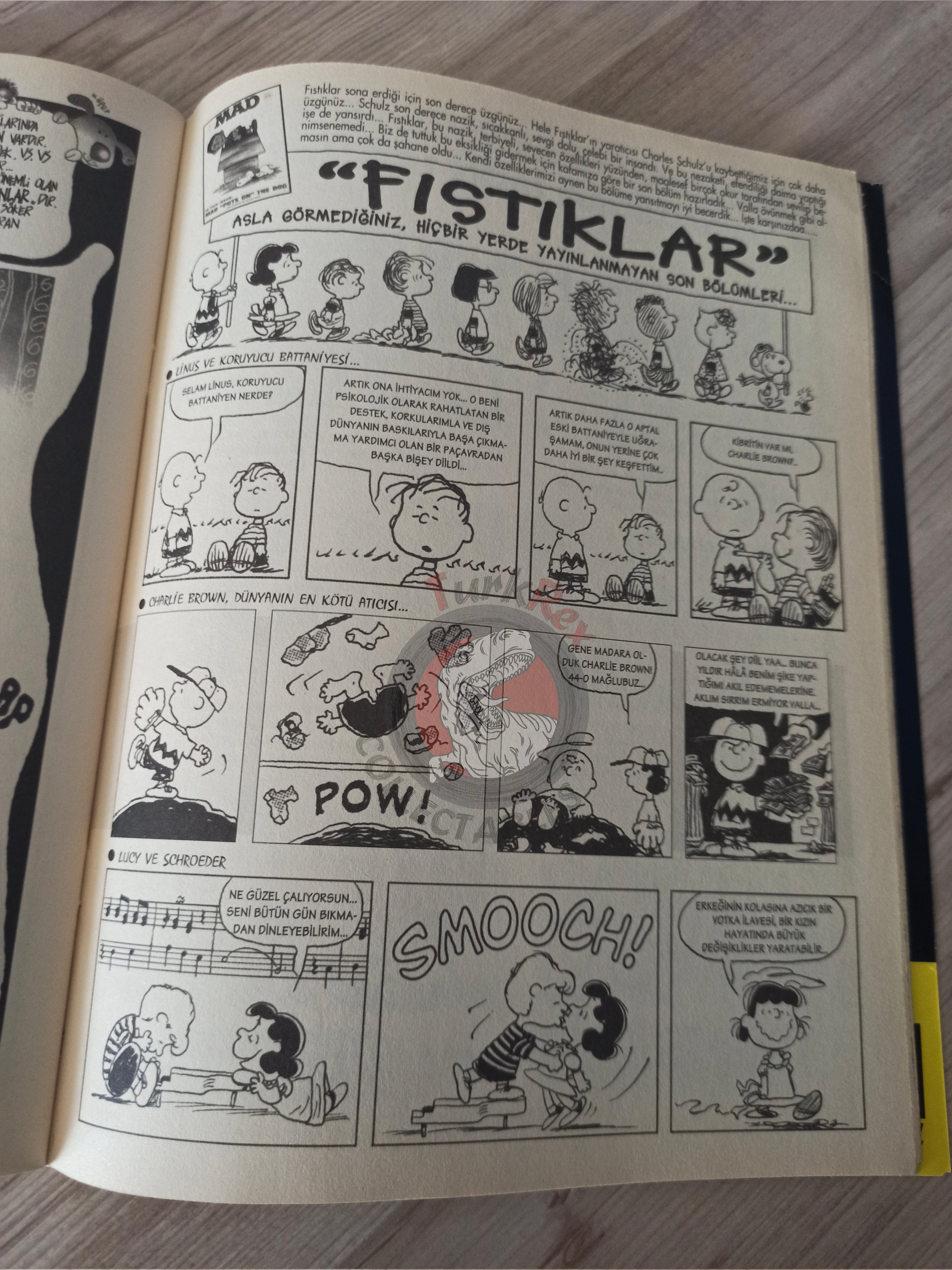 Mad Magazine #1 2000 Turkish Comic Turkey Peanuts Don Martin