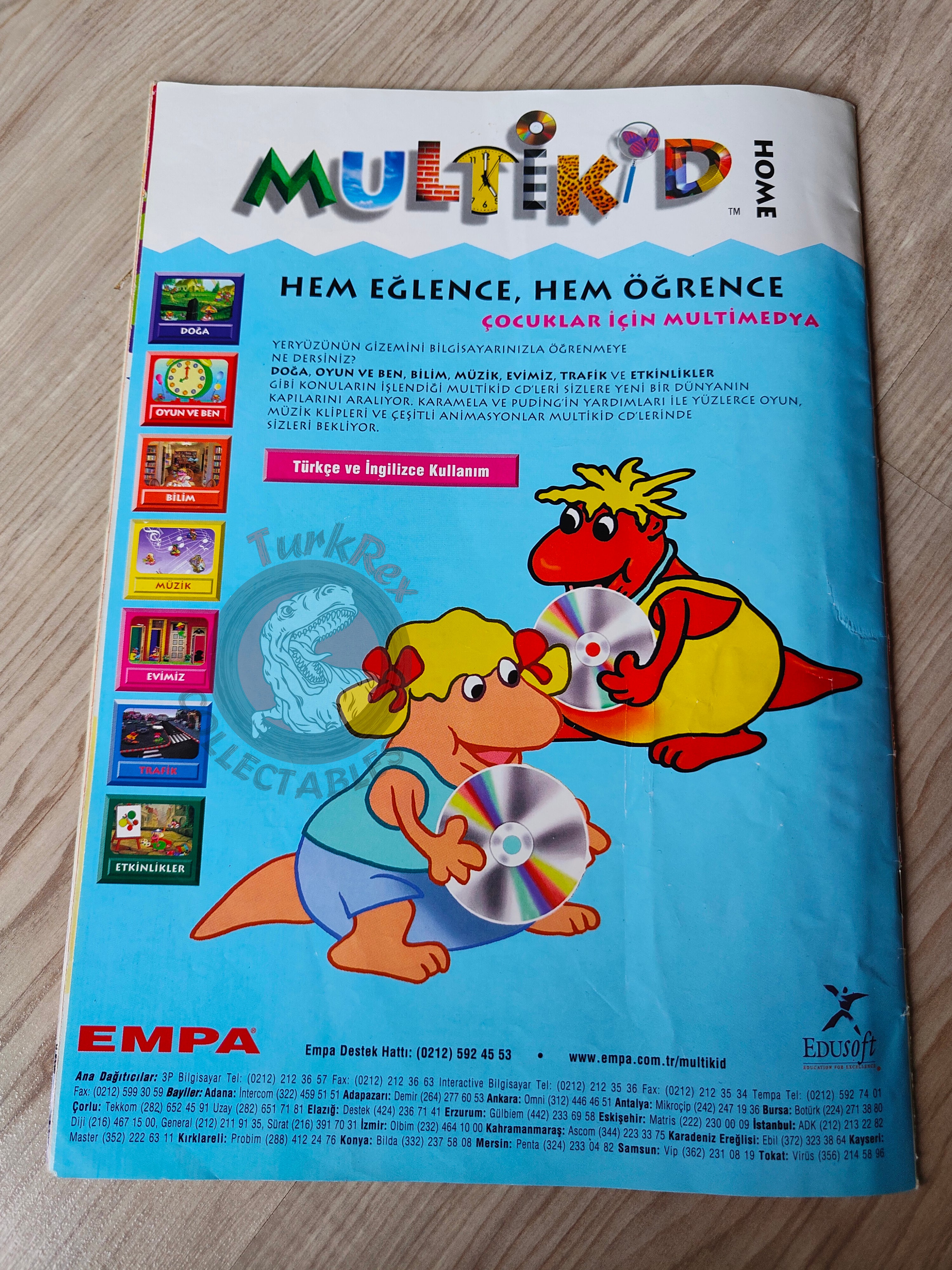 Casper the Friendly Ghost Magazine – Issue #29 1998 Turkish Comic Turkey