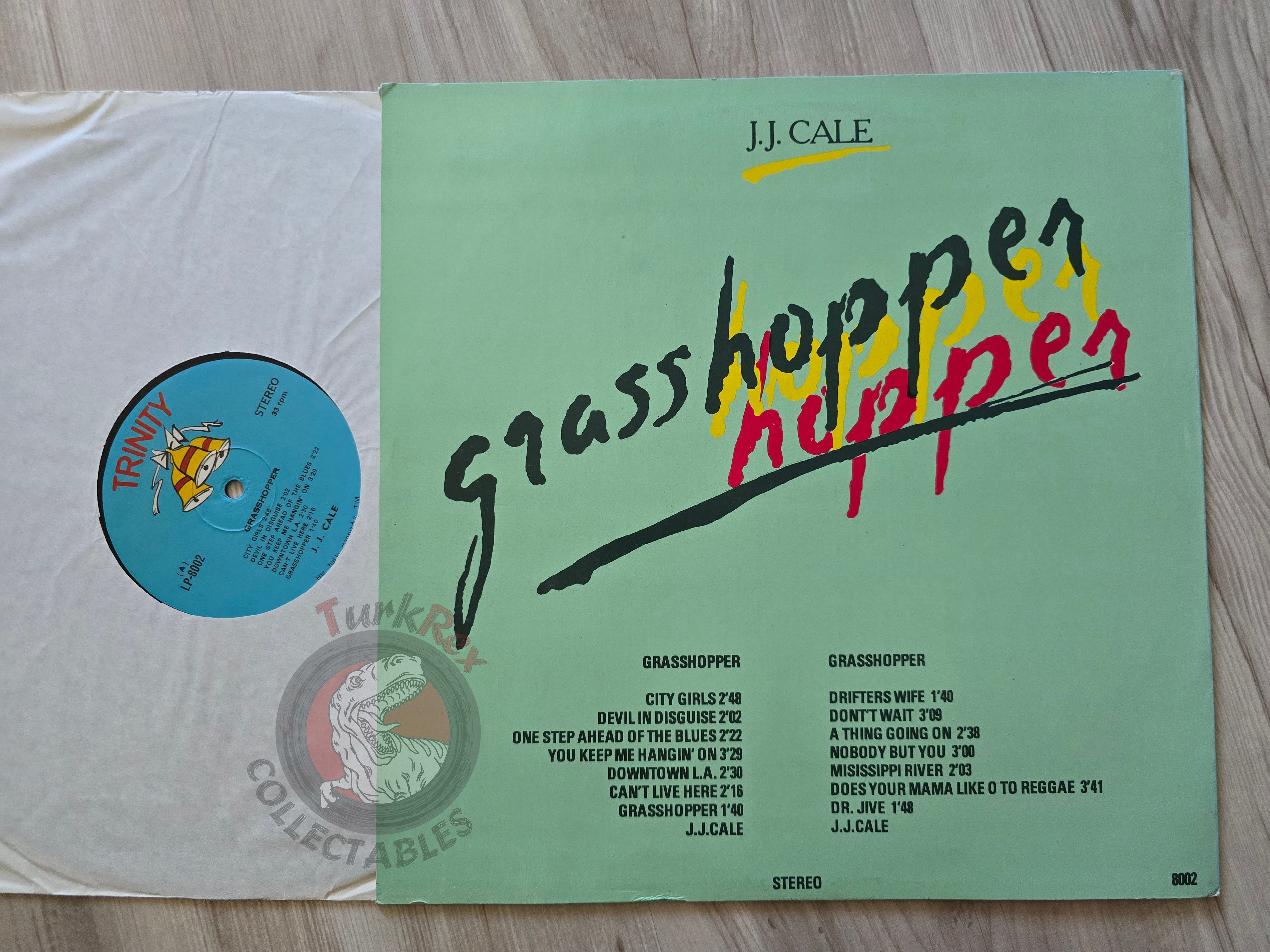 J.J. Cale – Grasshopper Turkish Pressing Vinyl Turkey Edition