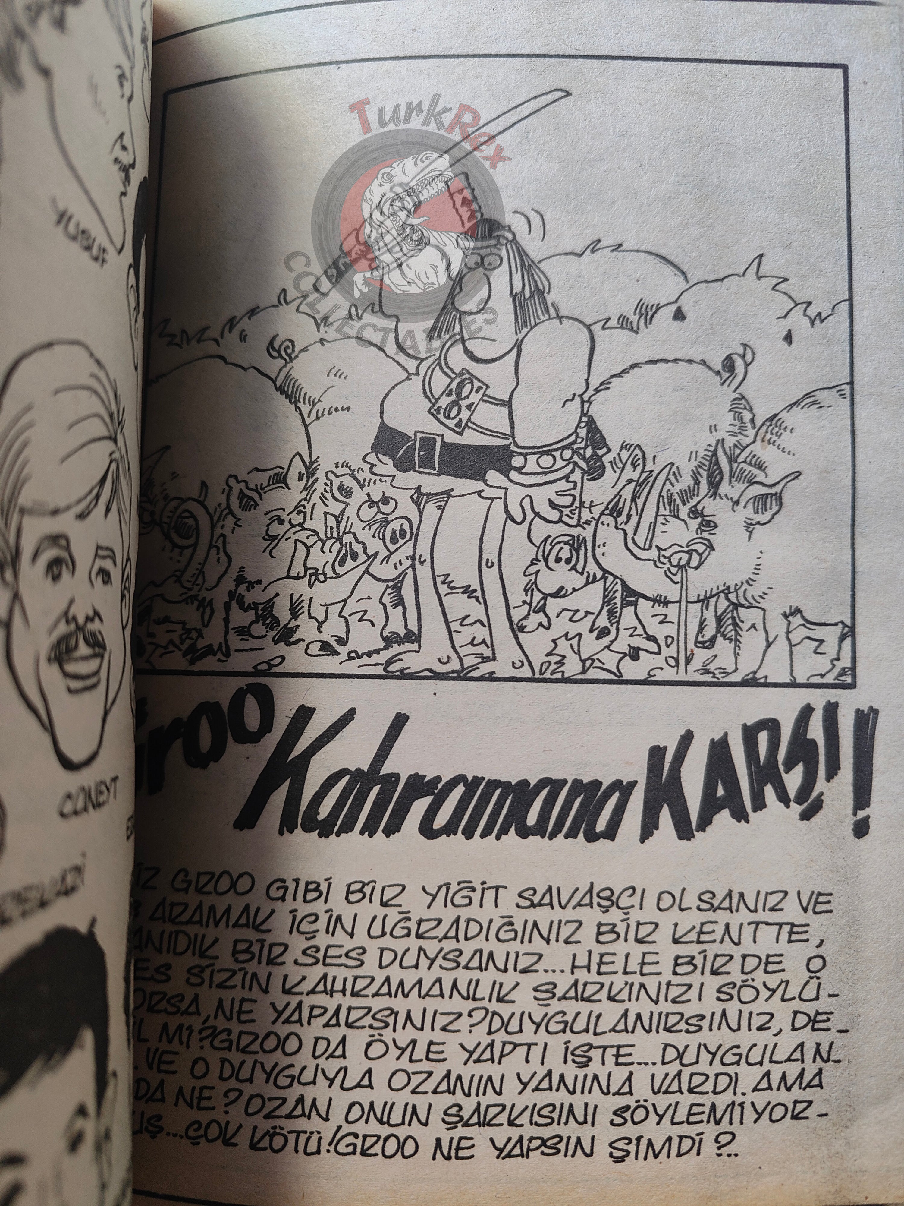 Groo the Wanderer Summer Special Issue 1989 Turkish Comic Turkey