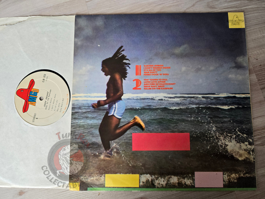 Eddy Grant – Killer On The Rampage Turkish Pressing Vinyl Turkey Edition