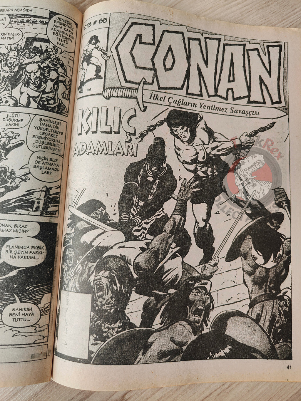 Conan The Barbarian #8 2001 Turkish Comic Turkey #83 #84 #85 #86