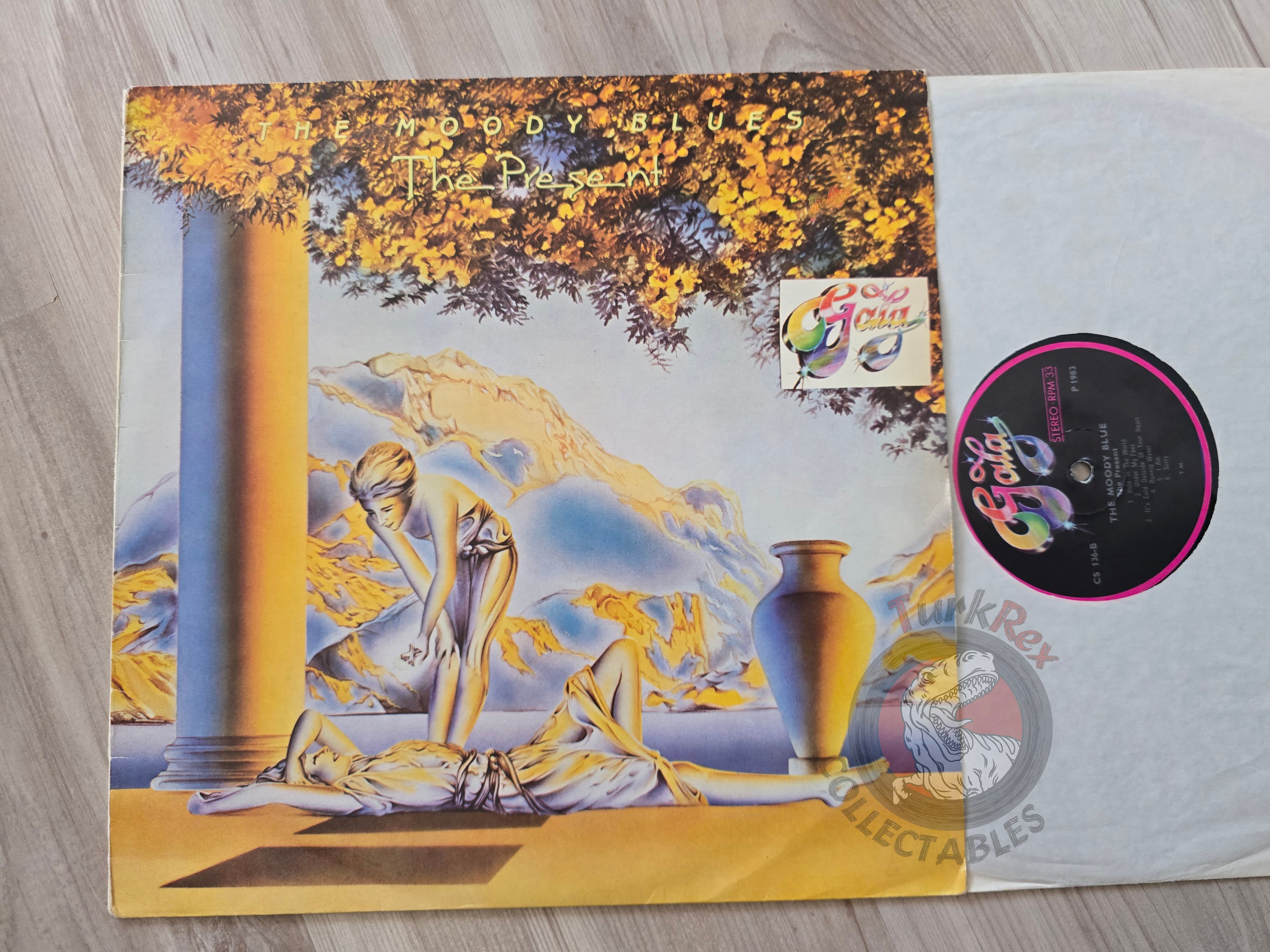 The Moody Blues – The Present Turkish Pressing Vinyl Turkey Edition 1