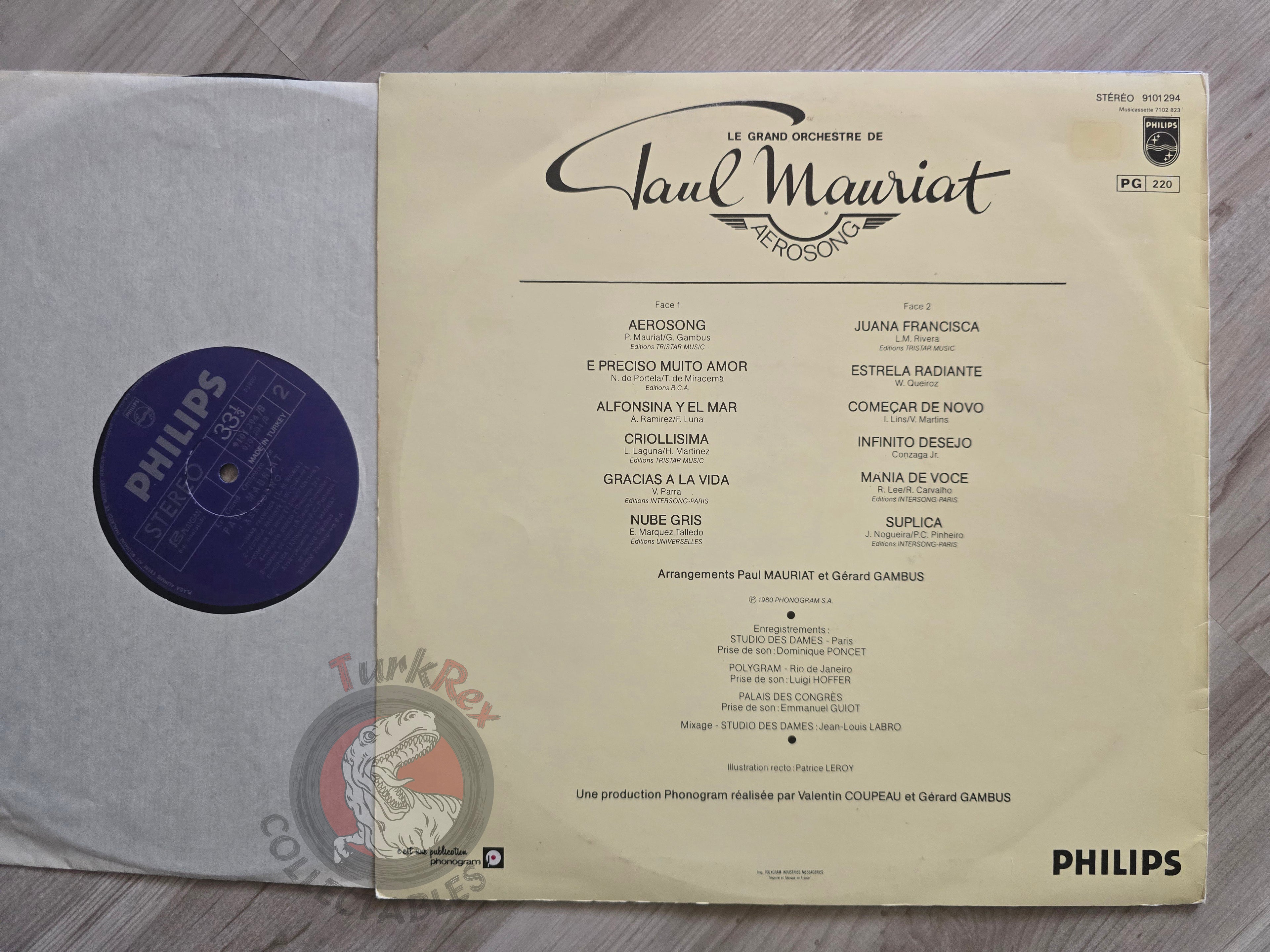 Paul Mauriat – Aerosong Turkish Pressing Vinyl Turkey Edition