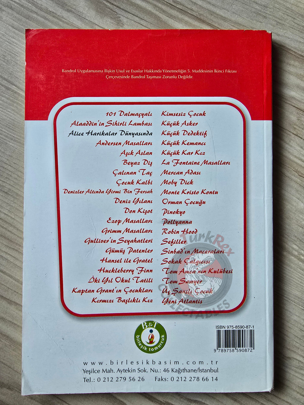 Lewis Carroll – Alice in Wonderland 2010 Turkish Book Turkey Illustrated 1