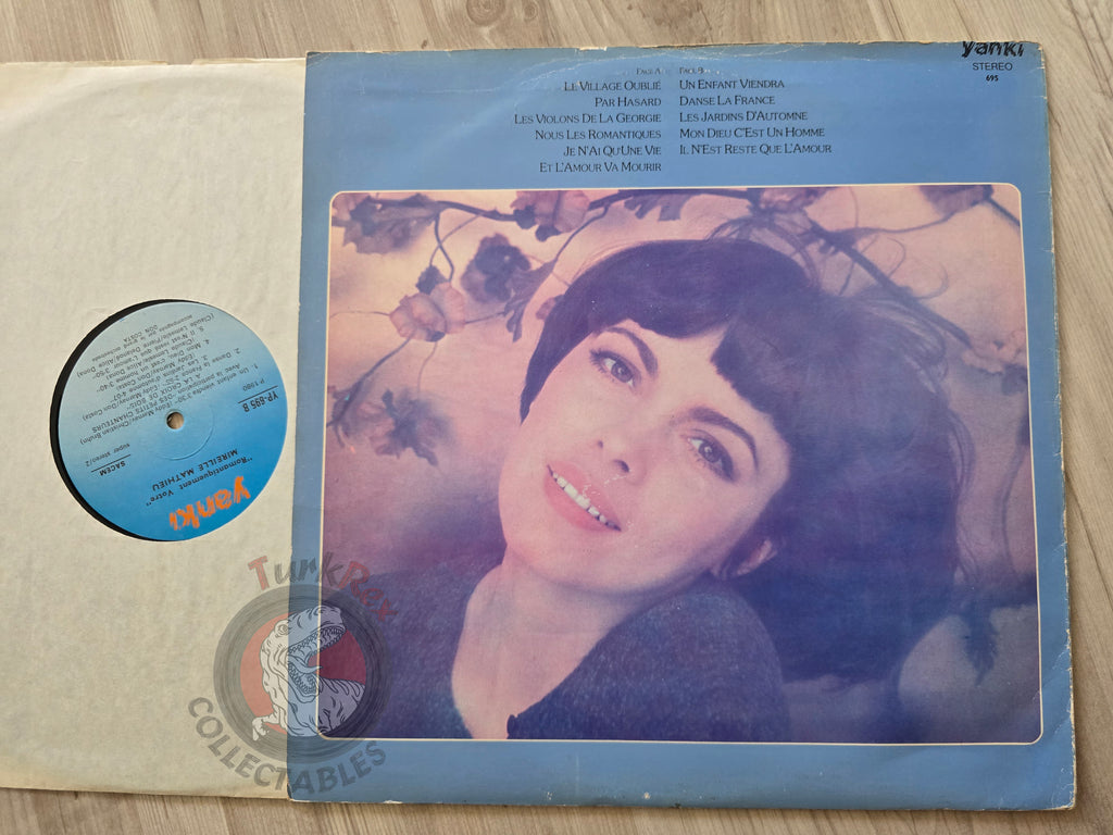 Mireille Mathieu – Romantiquement Vôtre...Un Enfant Viendra Turkish Pressing Vinyl Turkey Edition