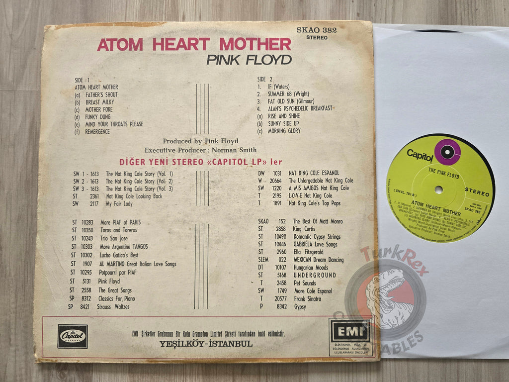 Pink Floyd – Atom Heart Mother Turkish Pressing Vinyl Turkey Edition