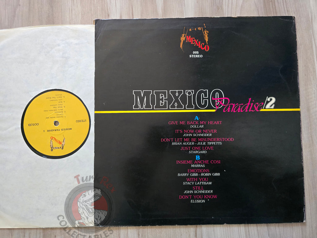 Various – Mexico Paradise 2 Turkish Pressing Vinyl Turkey Edition